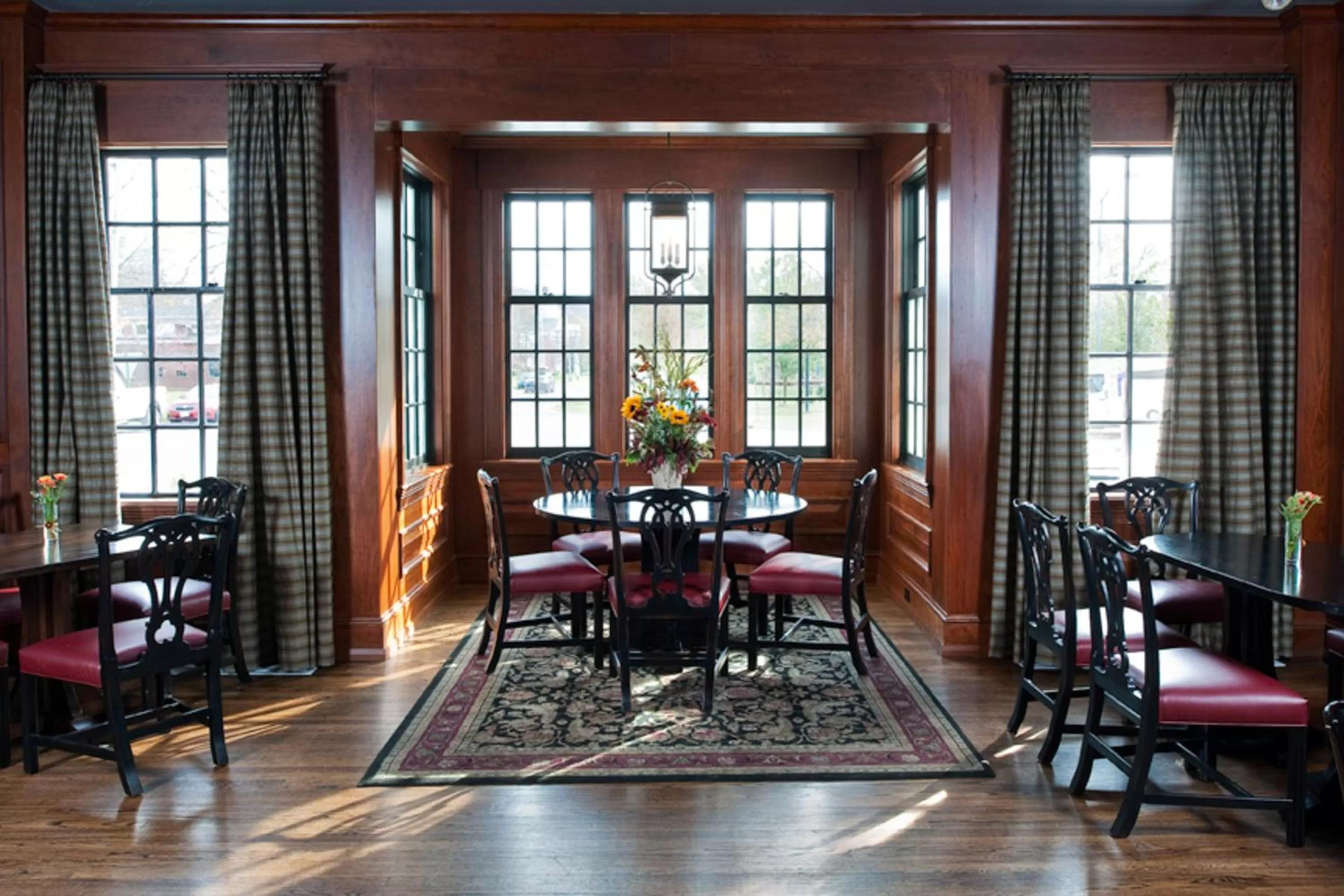 Seating area in Colgate Inn