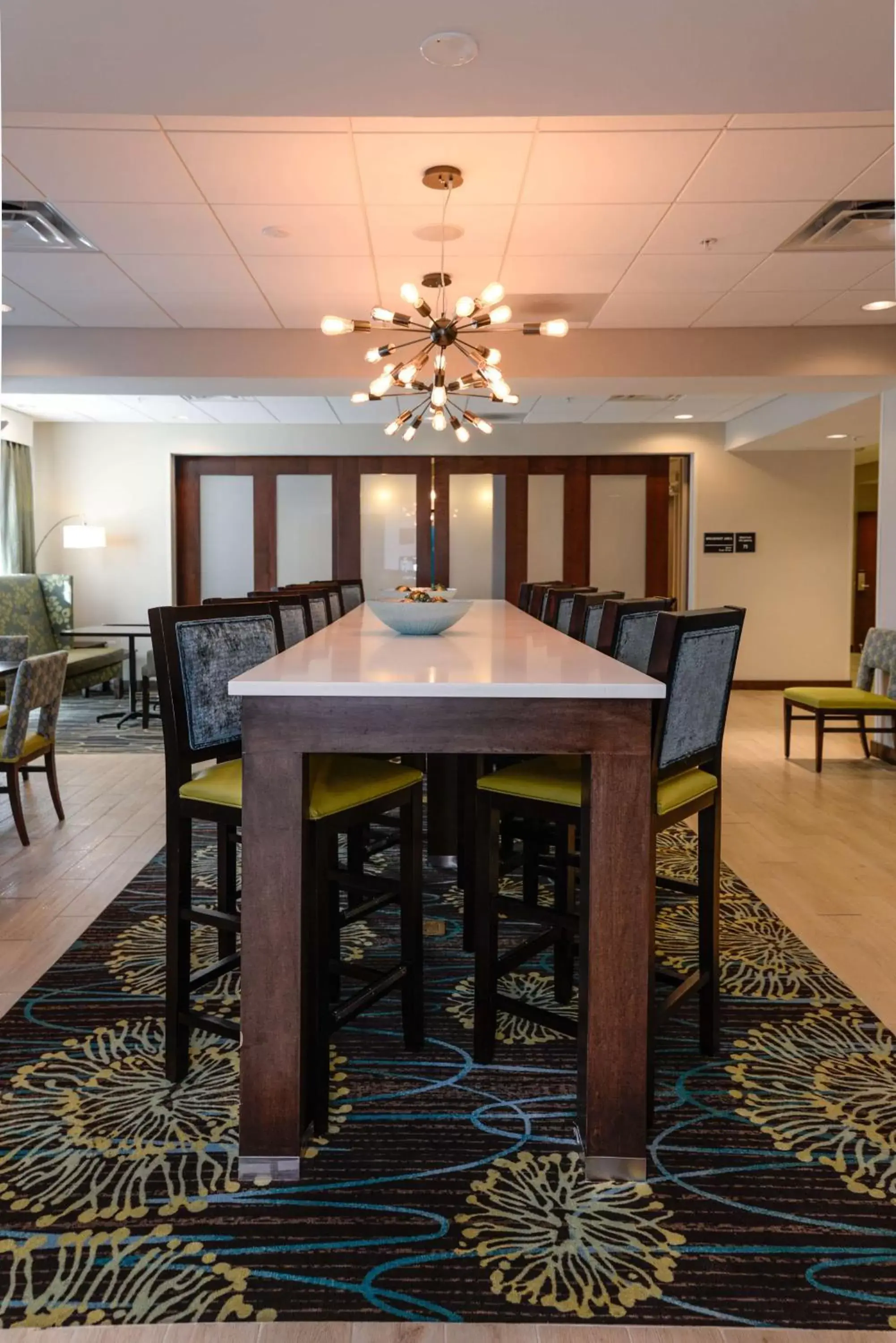 Lobby or reception in Hampton Inn Brighton Mi