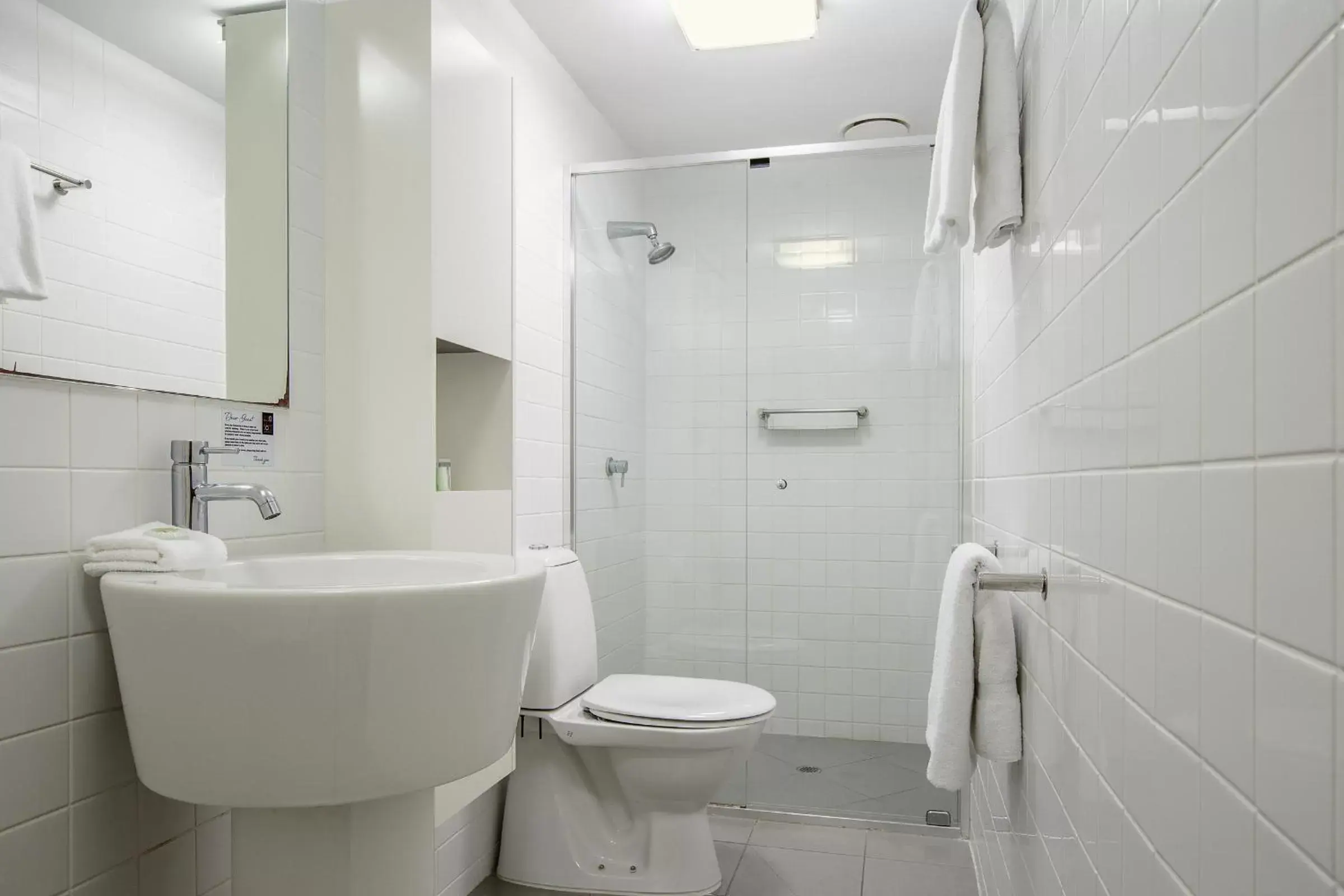 Bathroom in Evolution Apartments