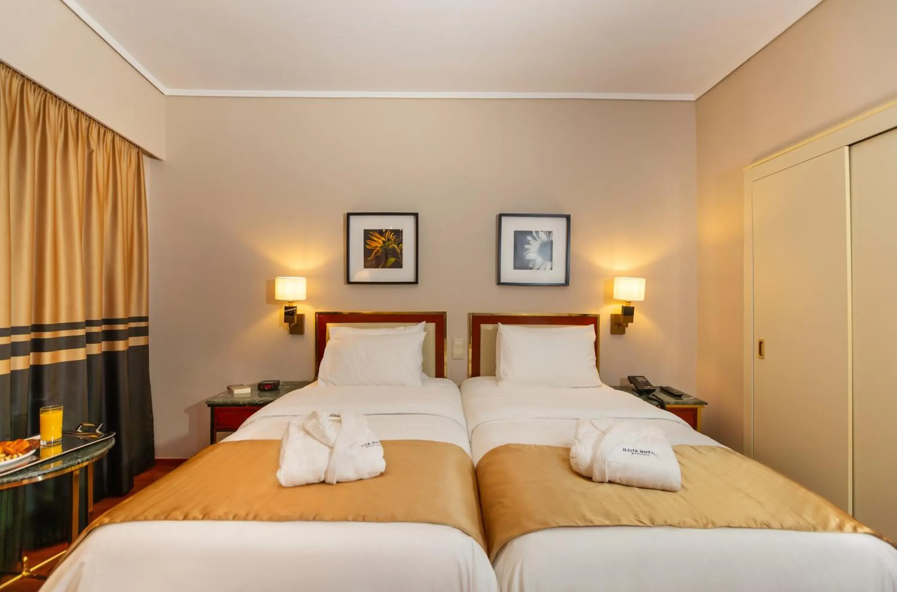 Bedroom, Bed in Ilisia Hotel Athens