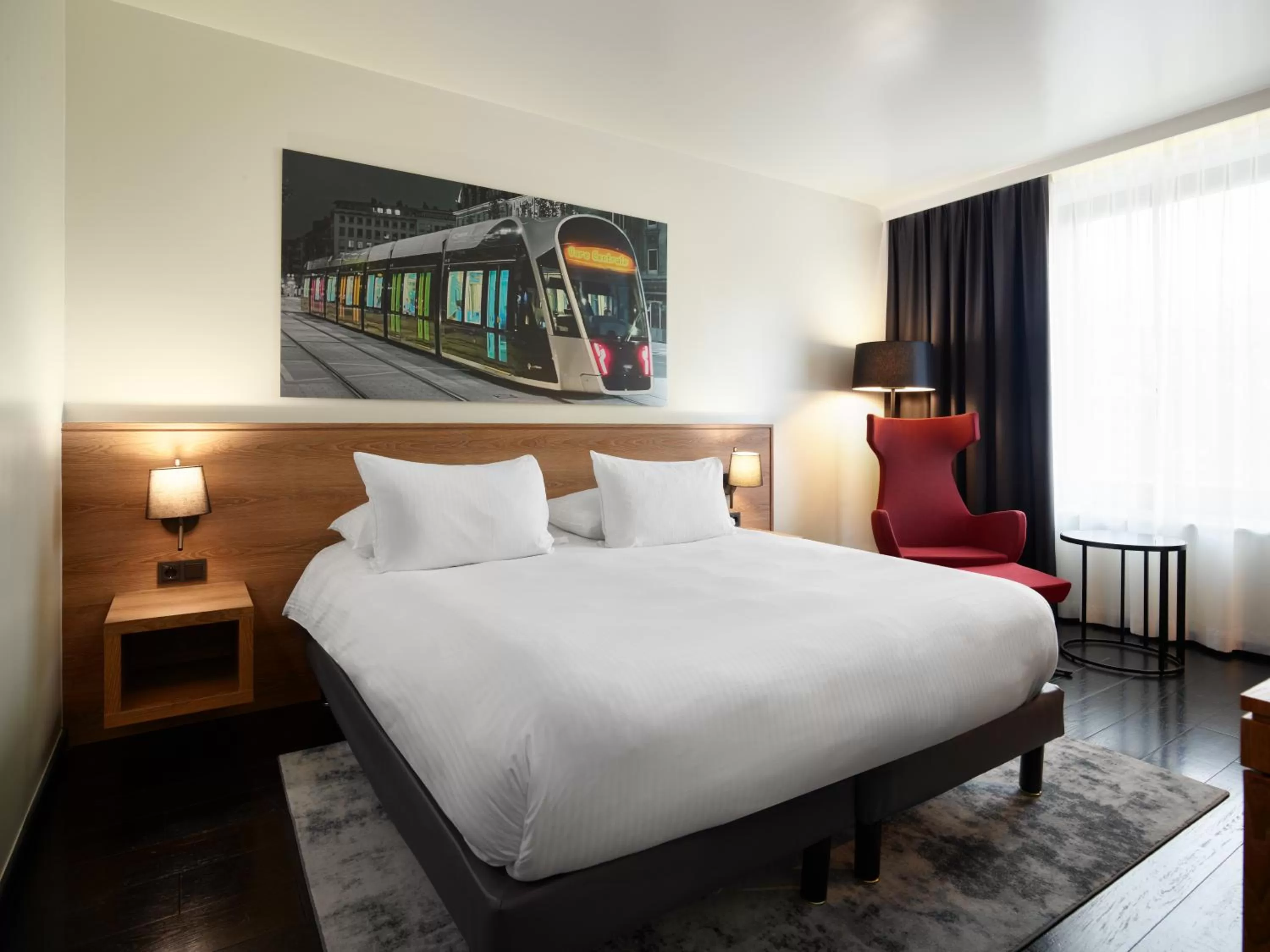 Photo of the whole room, Bed in Park Inn by Radisson Luxembourg City