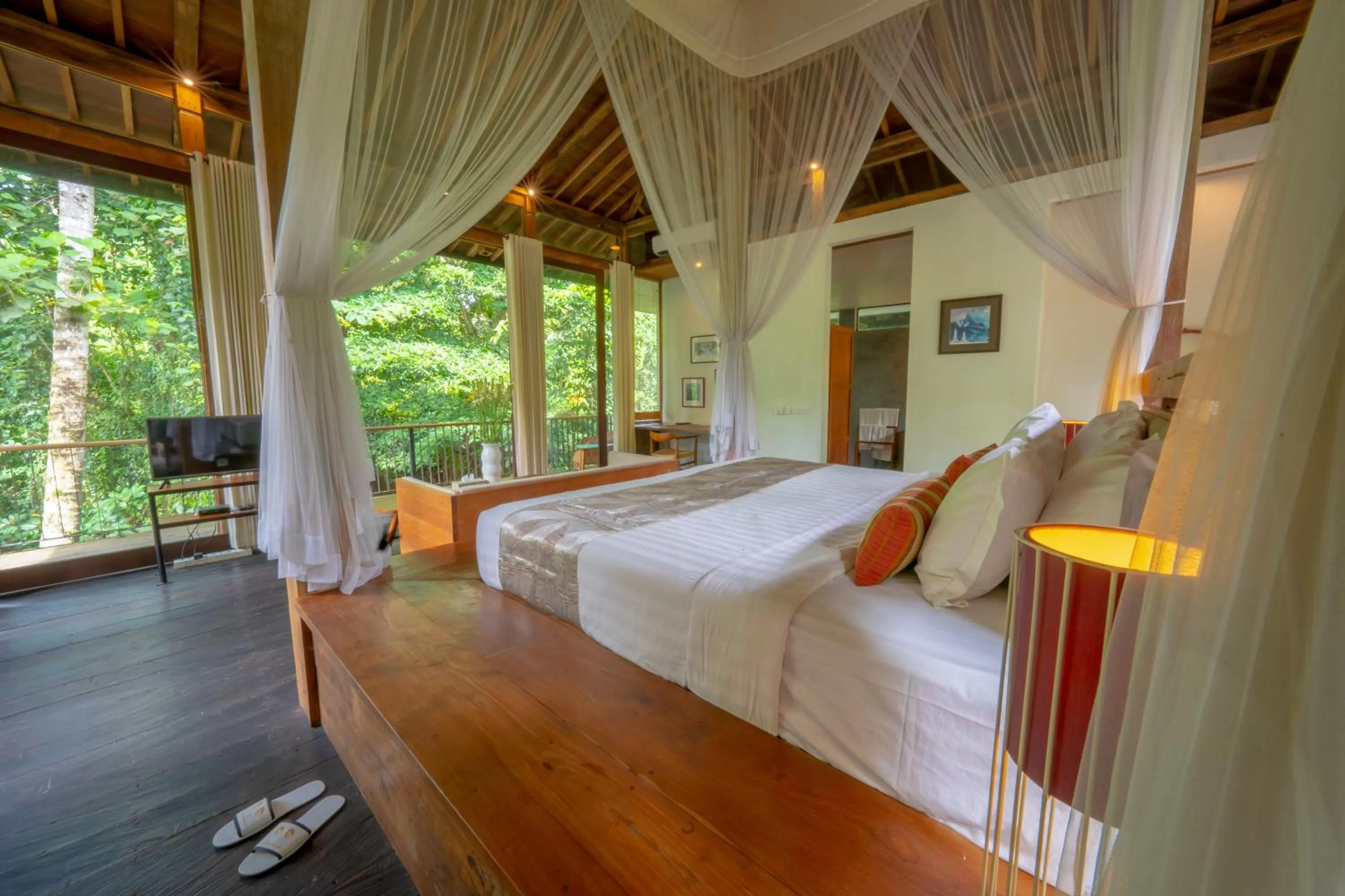 Bedroom, Bed in Surya Kembar Villas