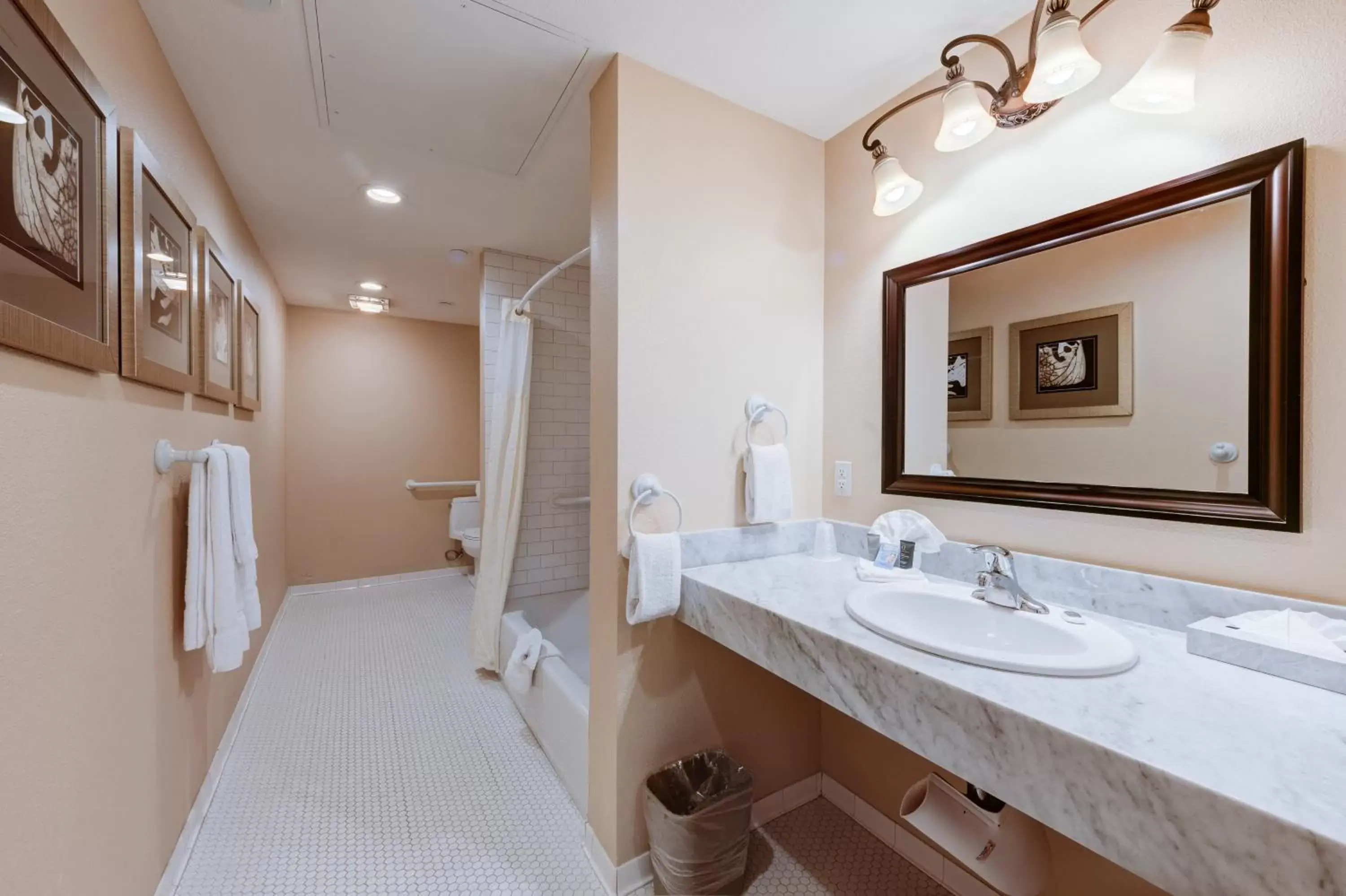 Bathroom in Gaslamp Plaza Suites