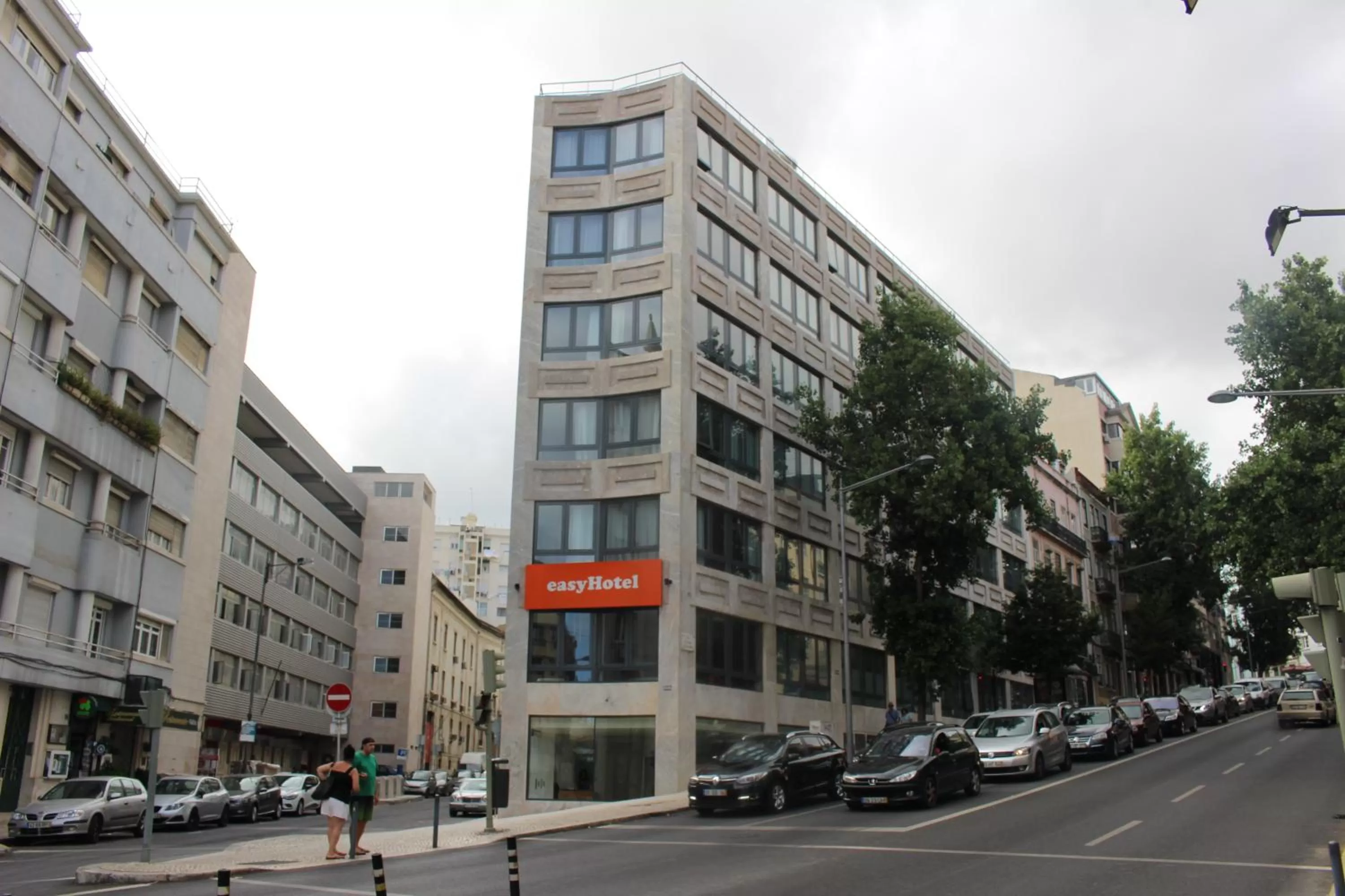Property building in easyHotel Lisbon