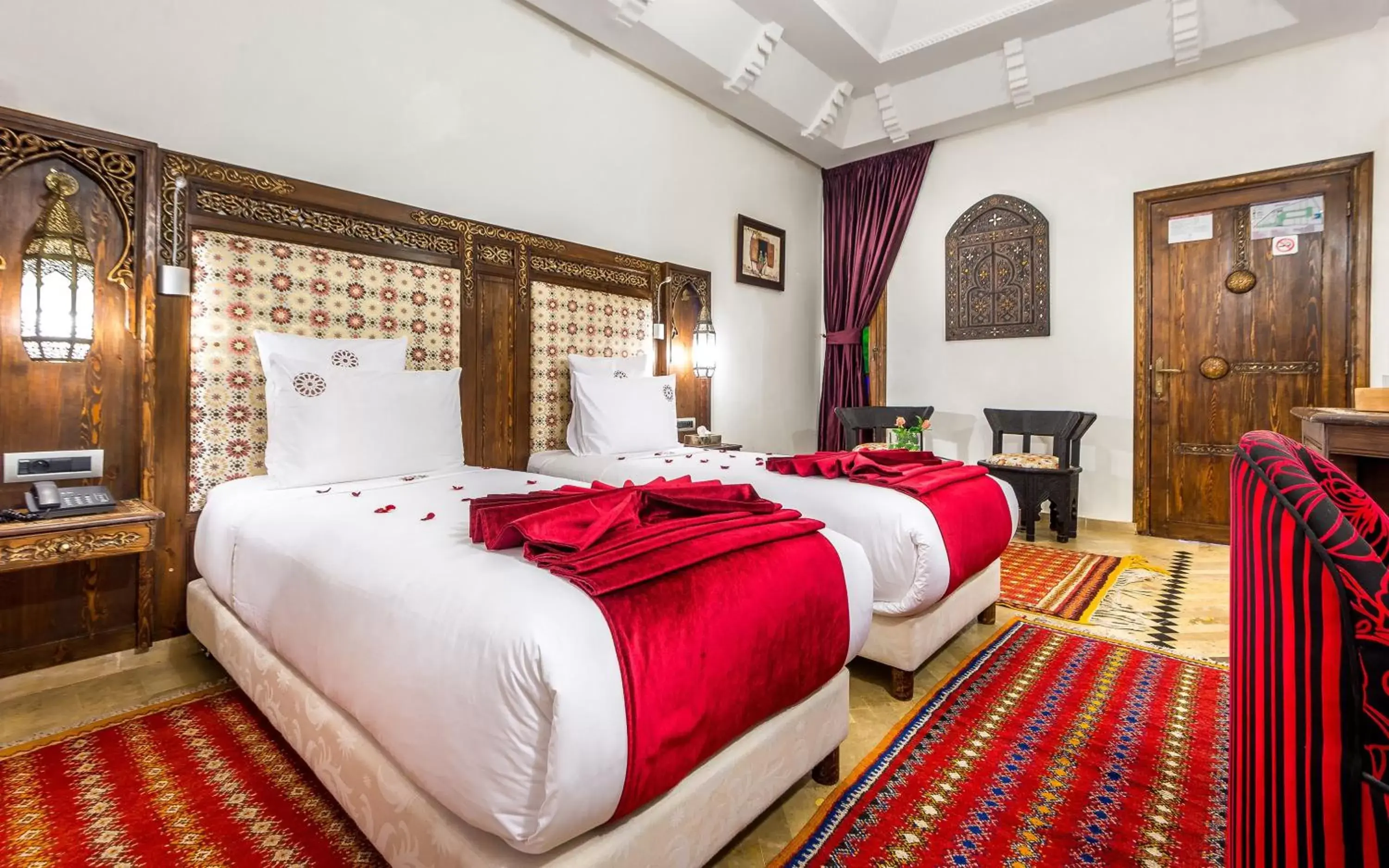 Photo of the whole room, Bed in Hotel & Ryad Art Place Marrakech