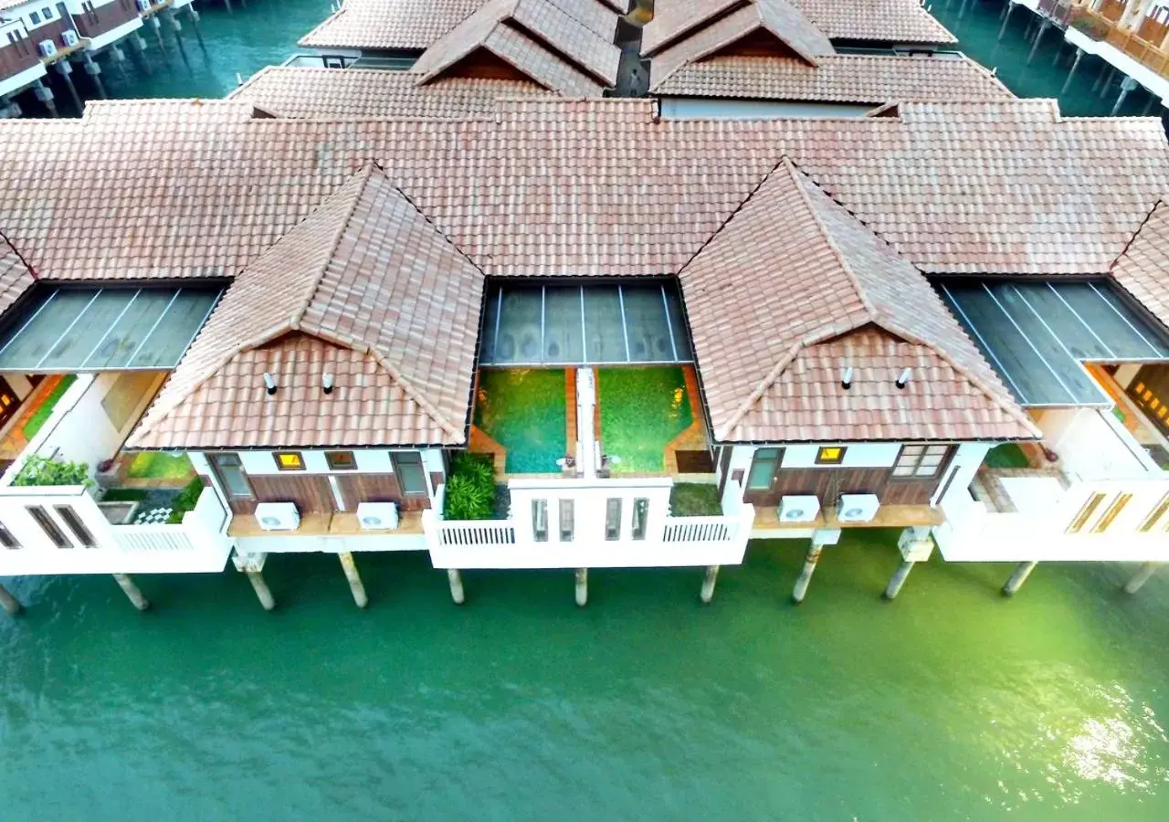 Swimming pool, Bird's-eye View in Grand Lexis Port Dickson