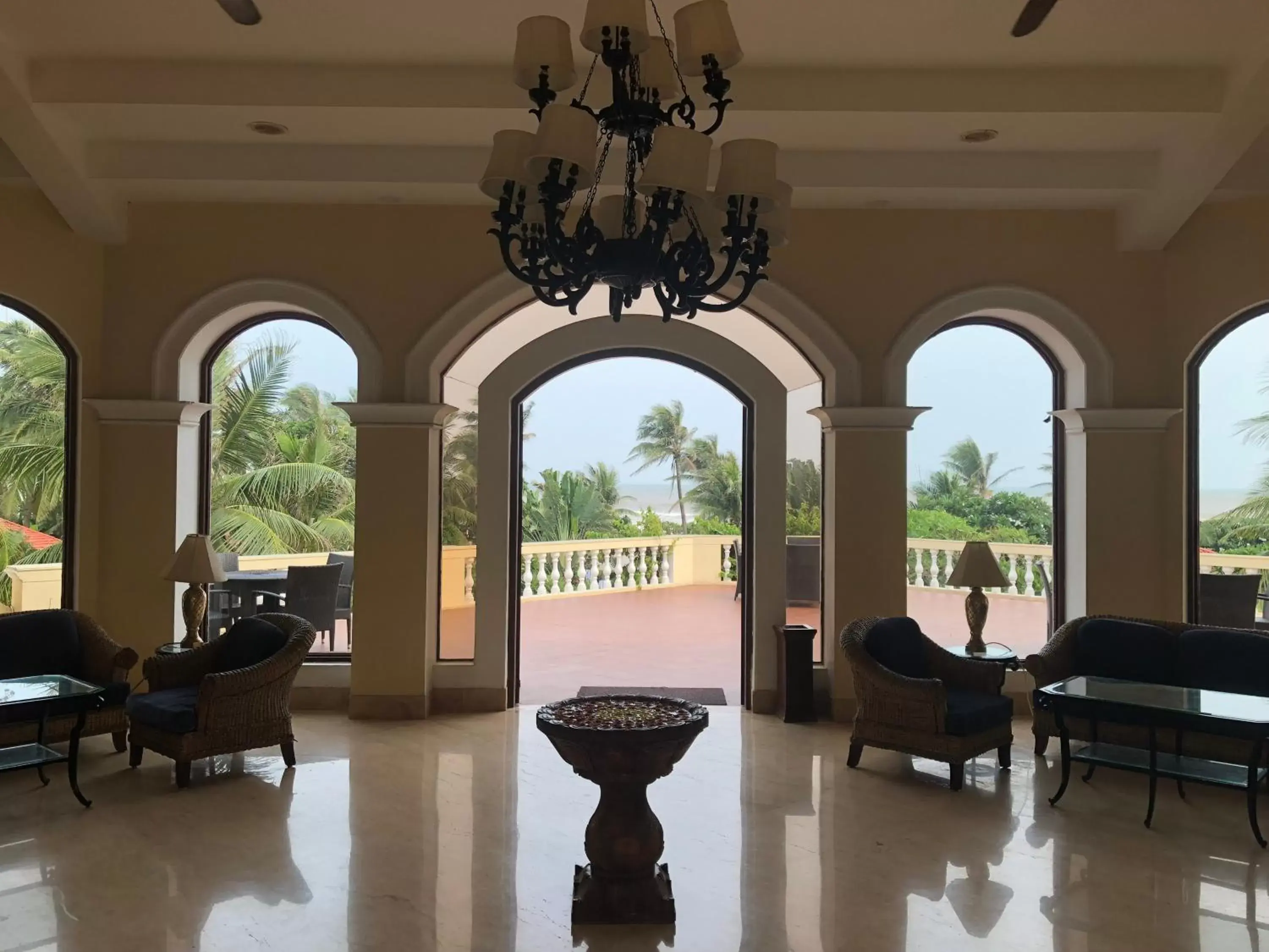 Beach, Seating Area in The Hans Coco Palms