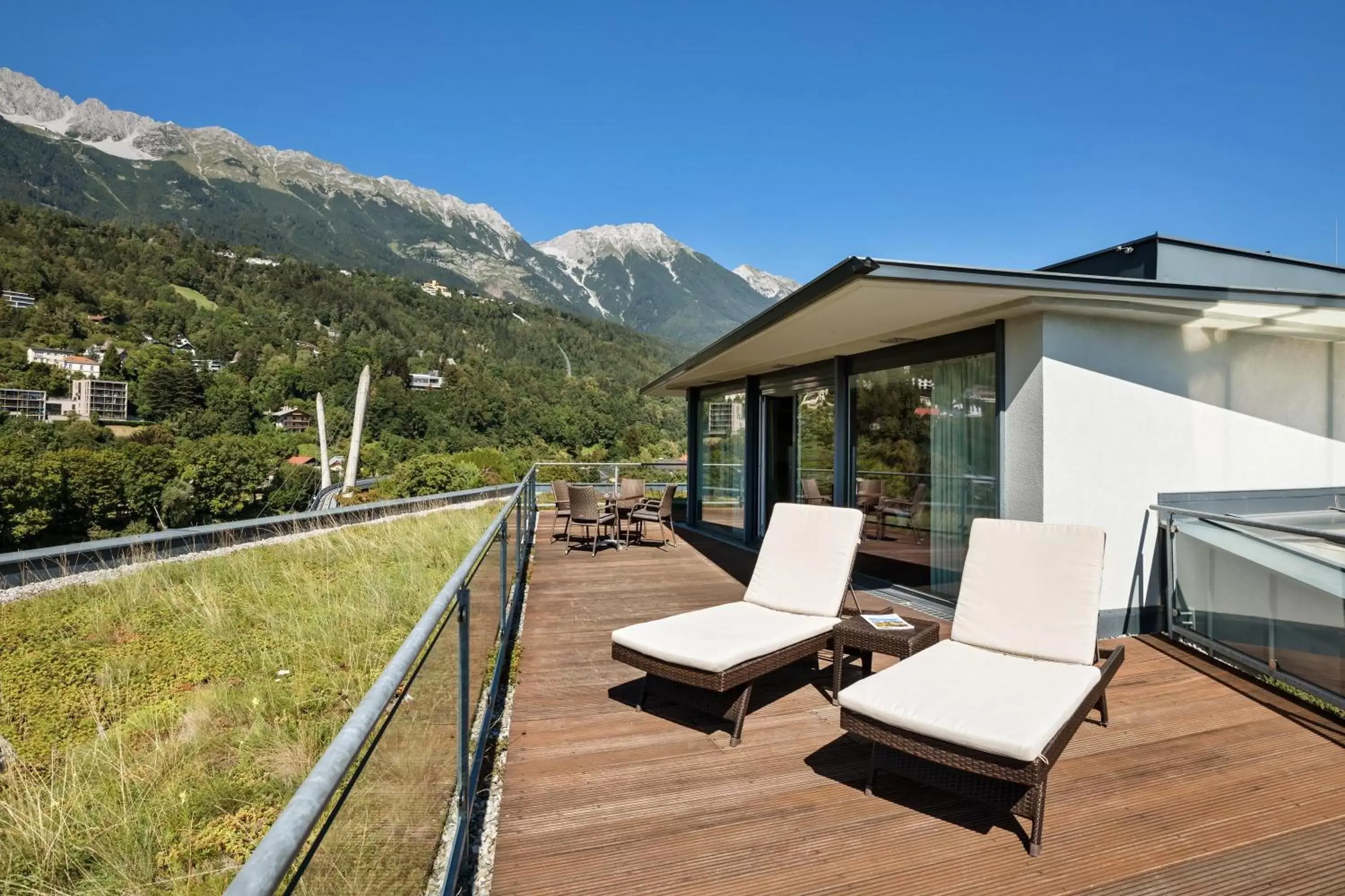 Balcony/Terrace in Austria Trend Hotel Congress Innsbruck