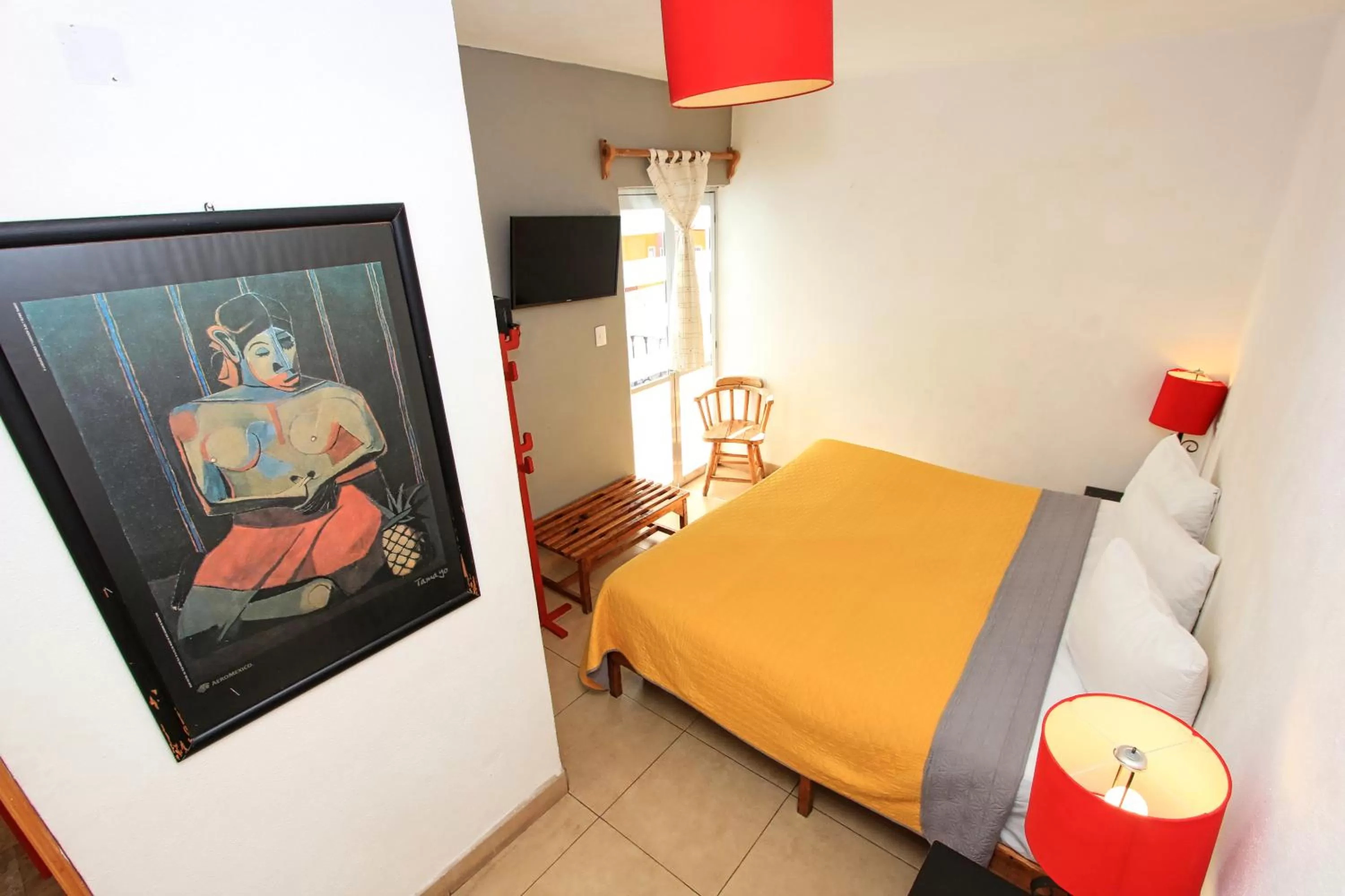 Bed in Hotel Real Guanajuato