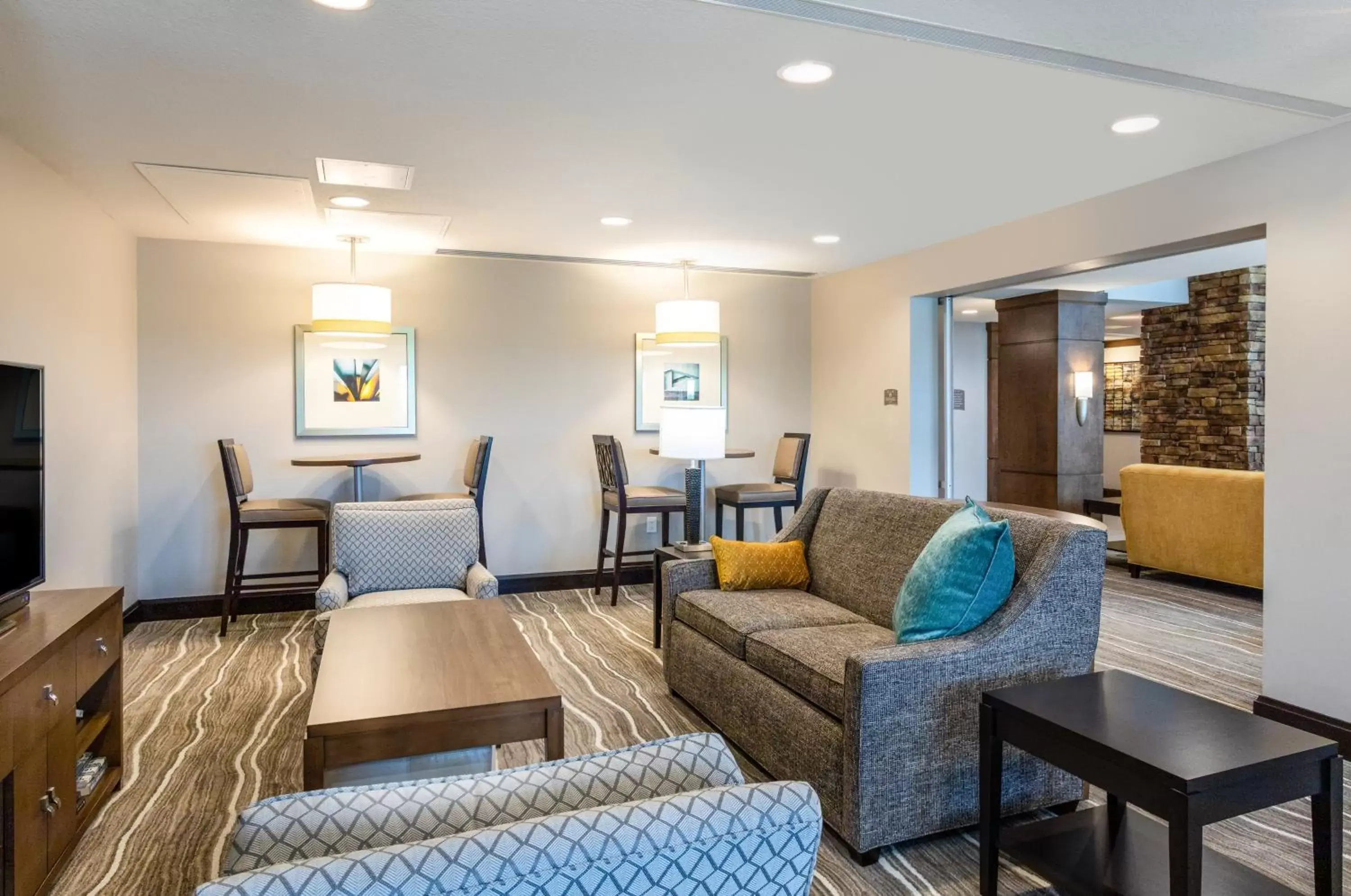 Lobby or reception, Seating Area in Staybridge Suites - Fort Lauderdale Airport - West, an IHG Hotel