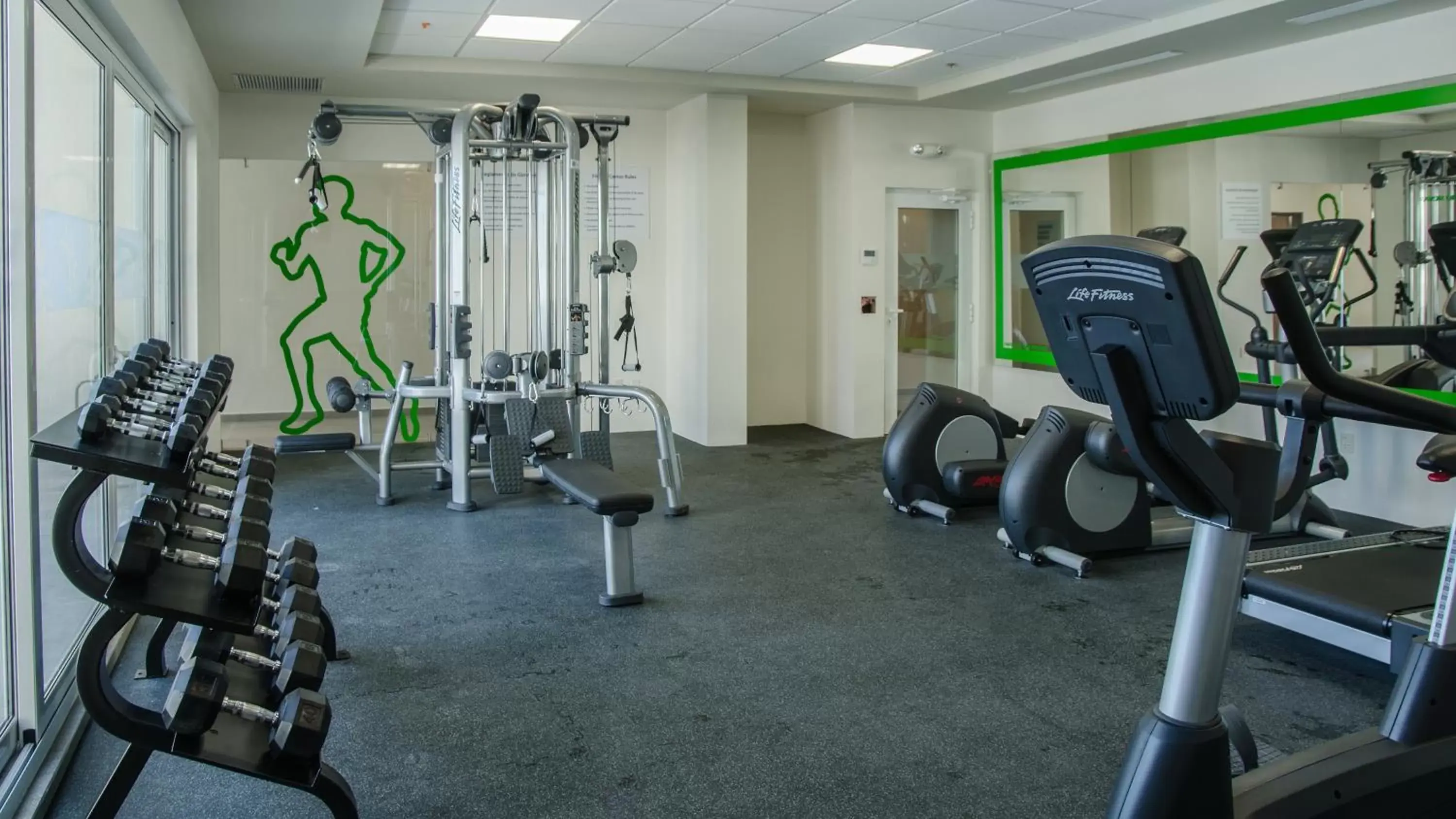 Spa and wellness centre/facilities, Fitness Center/Facilities in Holiday Inn Express and Suites Celaya, an IHG Hotel