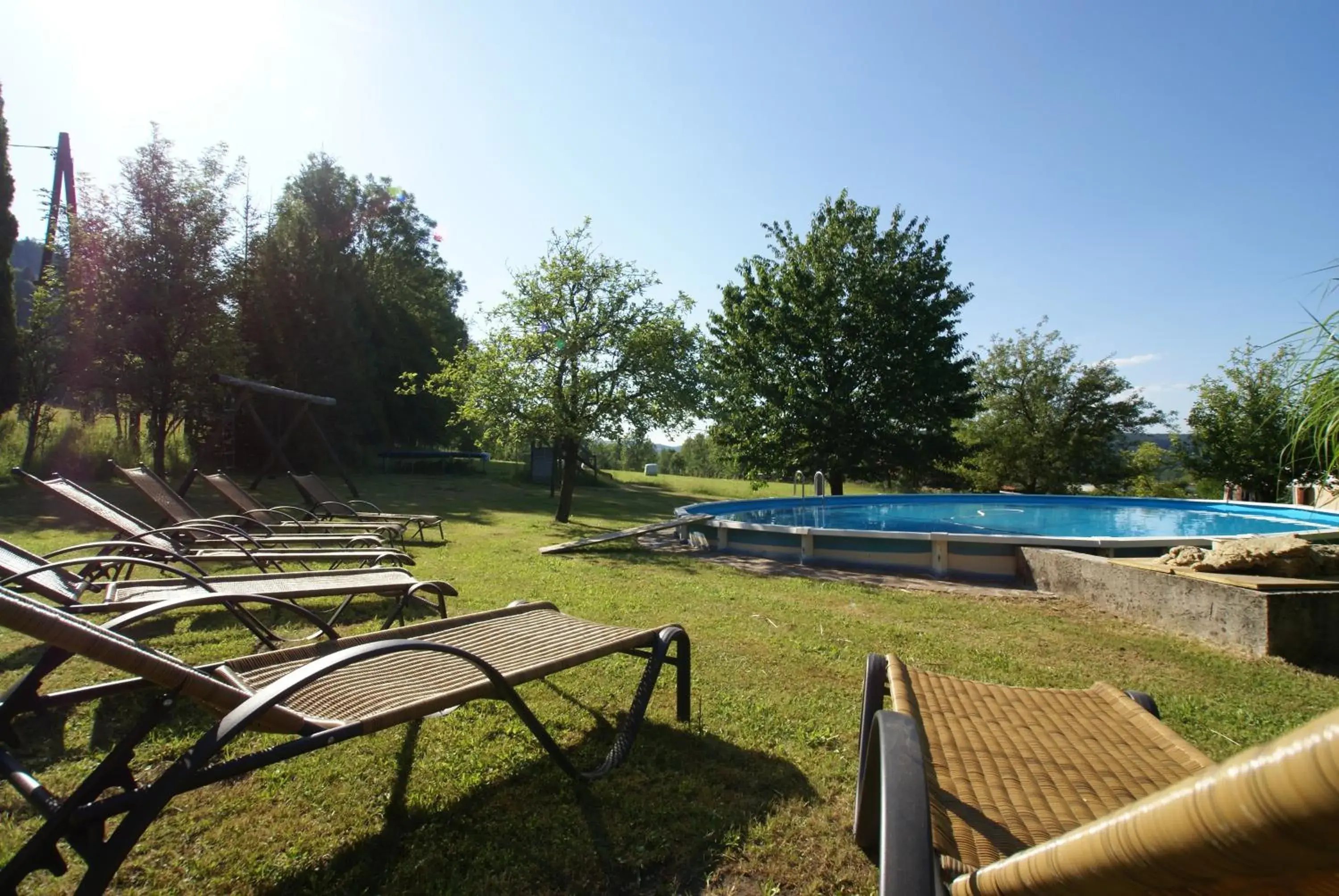 Swimming Pool in Gasthof Hotel Zur Post