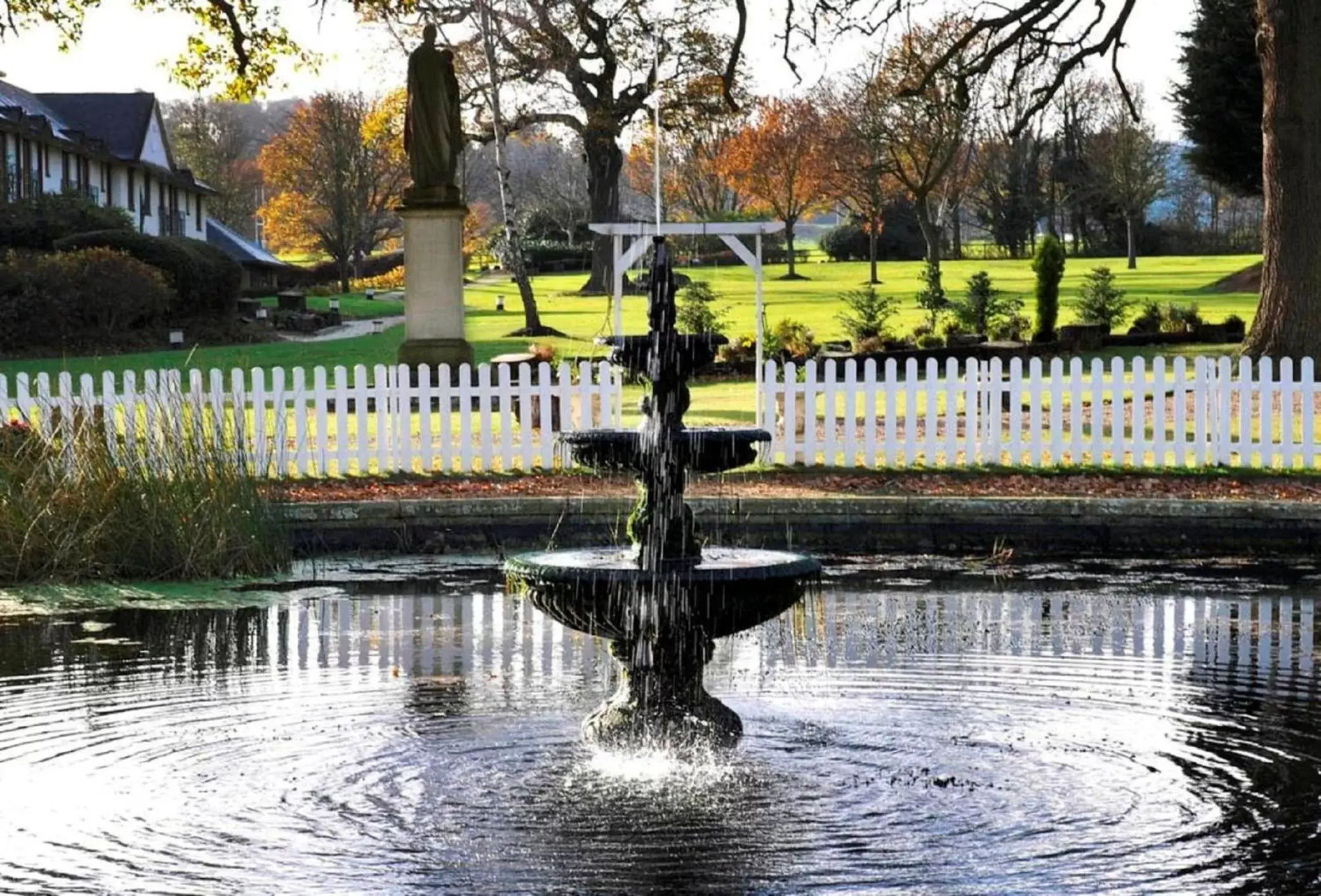 Facade/entrance, Swimming Pool in De Vere Beaumont Estate