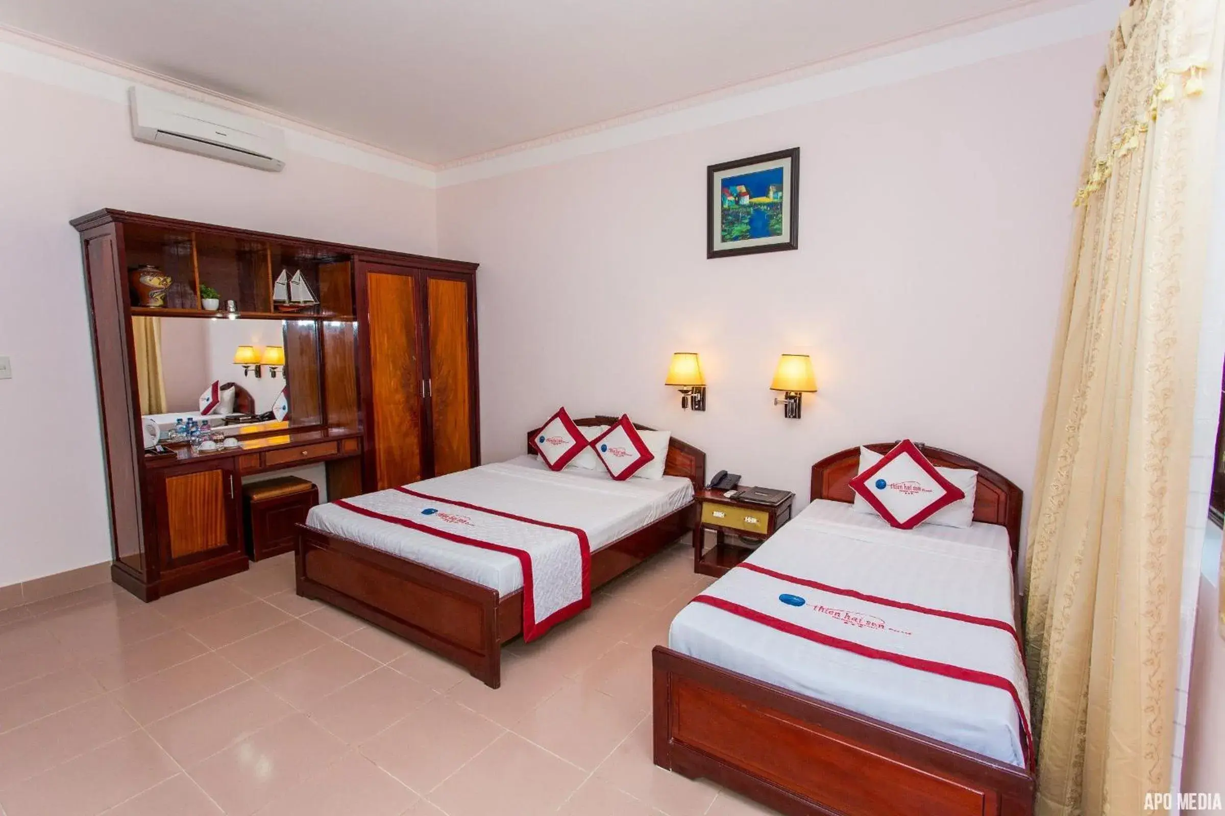 Bed in HAWAII RESORT PHU QUOC