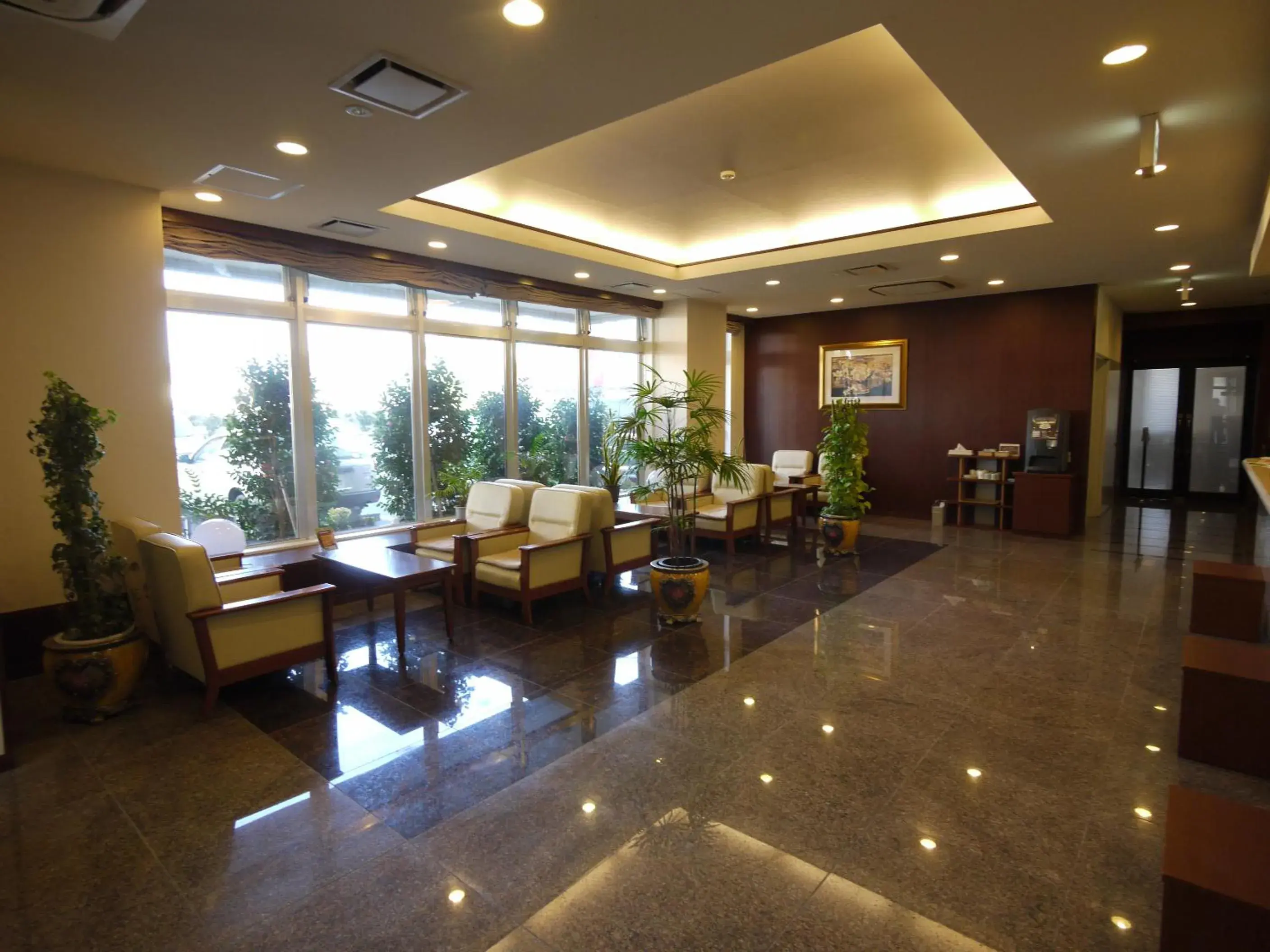 Lobby or reception in Hotel Route-Inn Omaezaki