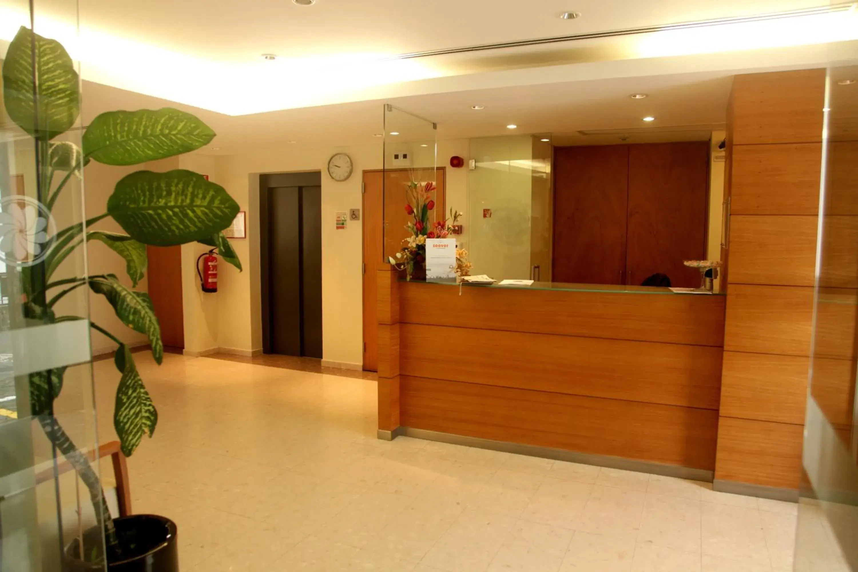 Lobby or reception in Hotel Matriz Lobby or reception in Hotel Matriz