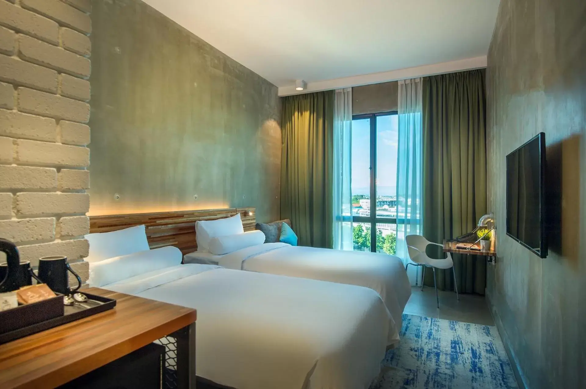 Bedroom, Bed in ibis Styles Kota Kinabalu Inanam