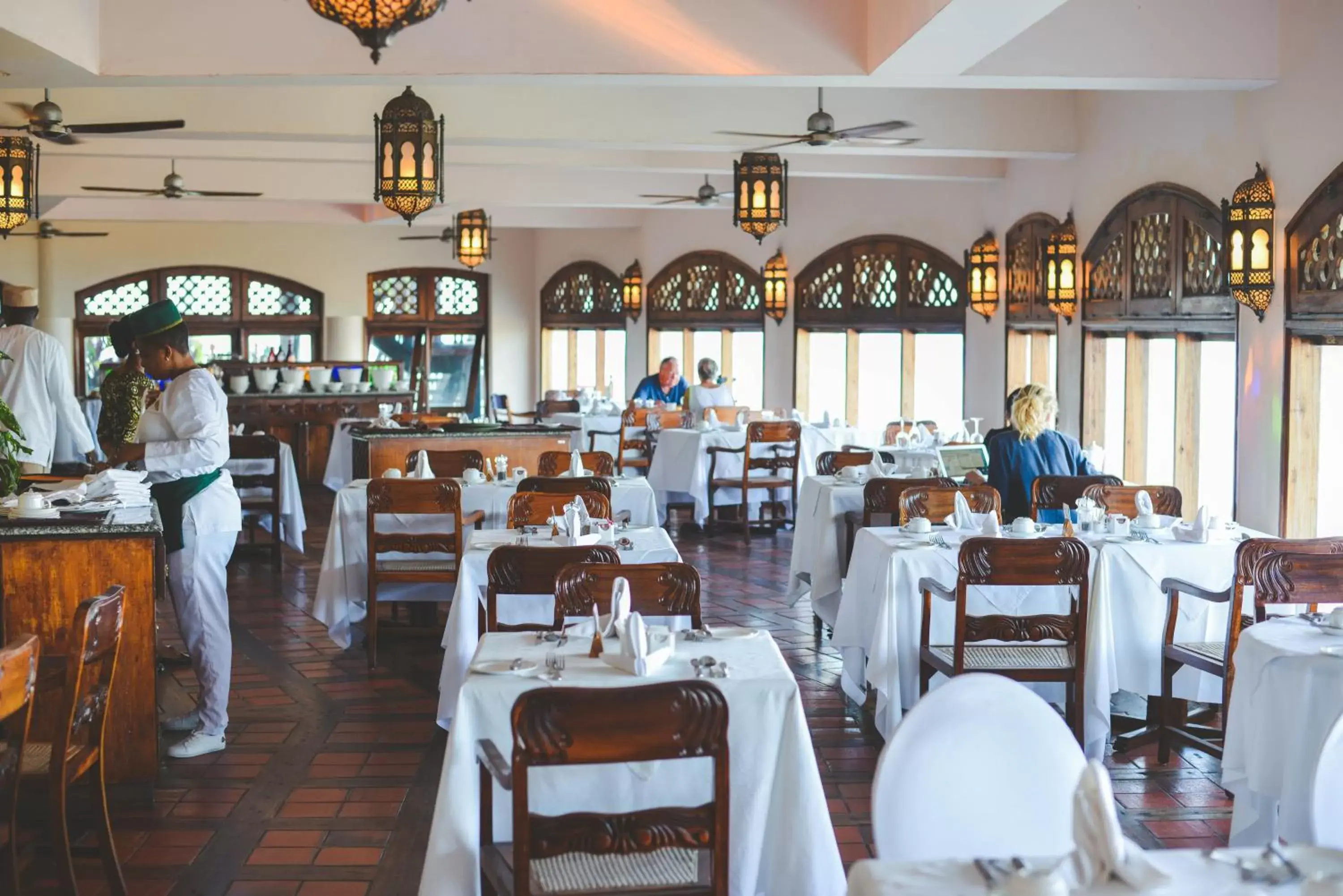 Breakfast in Zanzibar Serena Hotel Breakfast in Zanzibar Serena Hotel