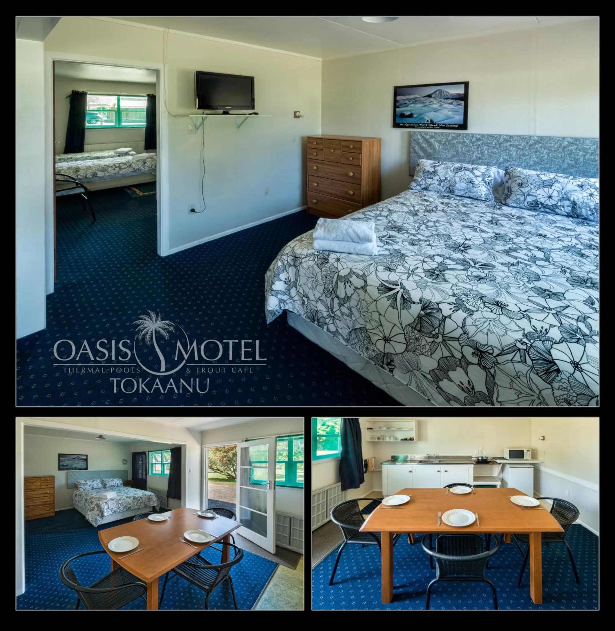 Bed in Oasis Motel & Holiday Park Turangi