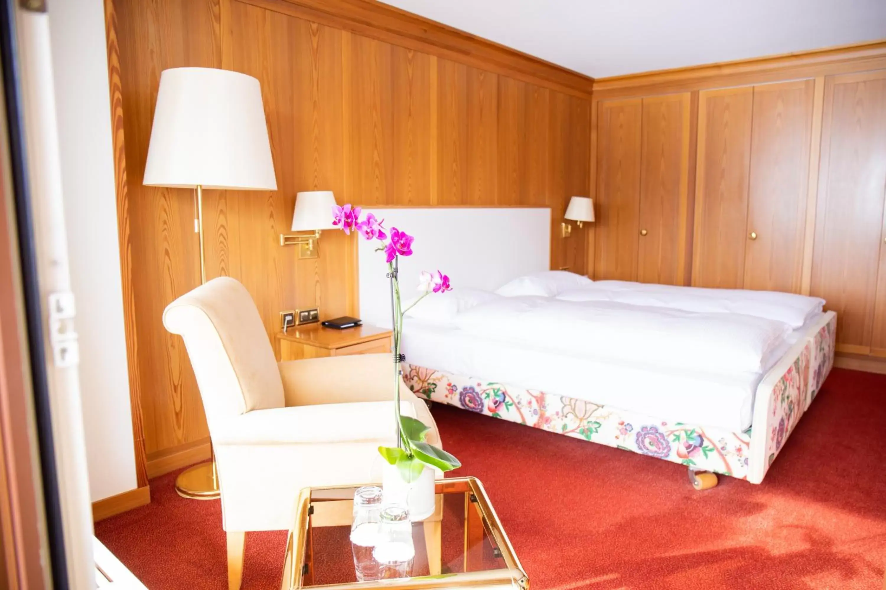 Single Room South in Arosa Kulm Hotel & Alpin Spa