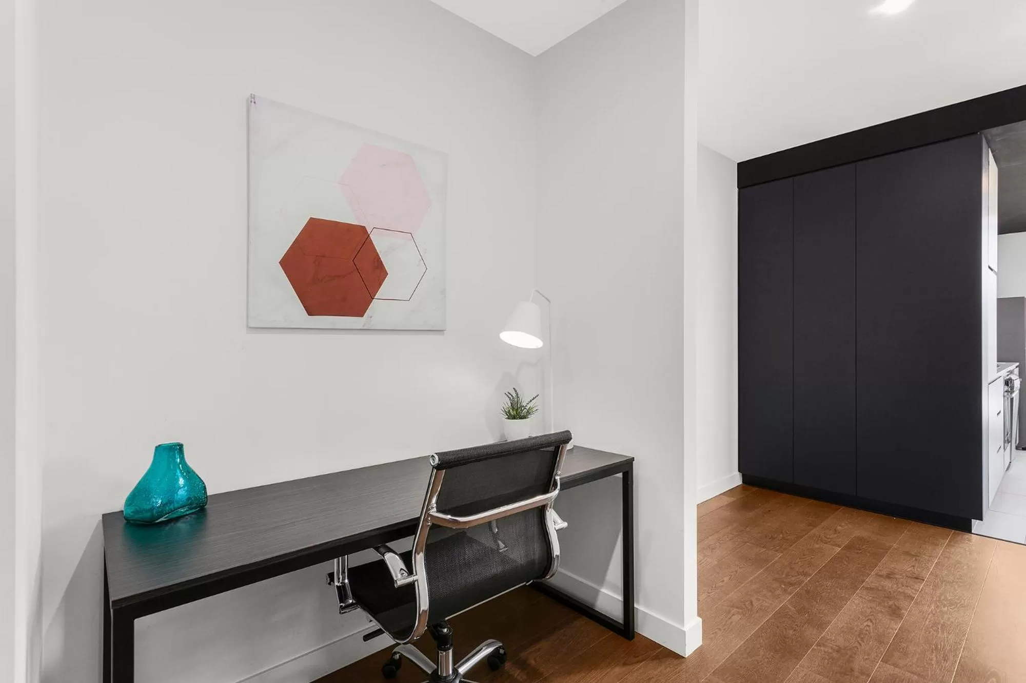 Decorative detail in Clayton Serviced Apartments