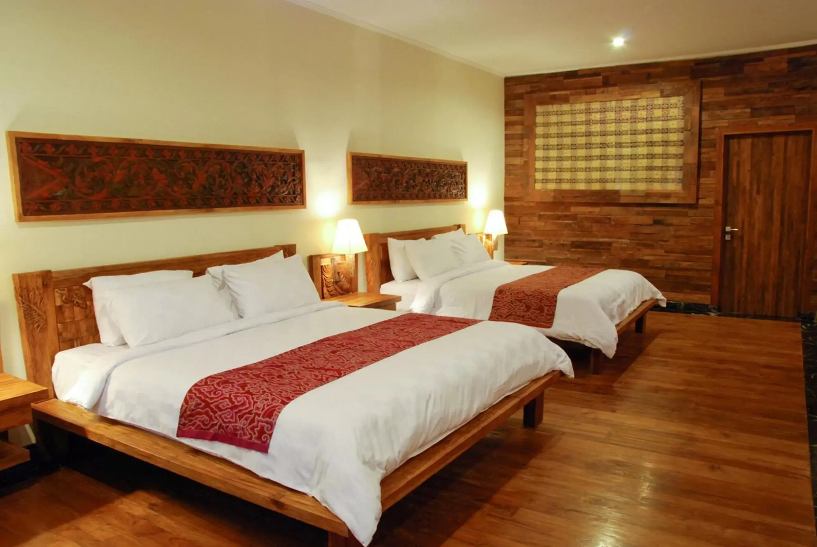 Bed in Sri Ratih Cottages, CHSE Certified