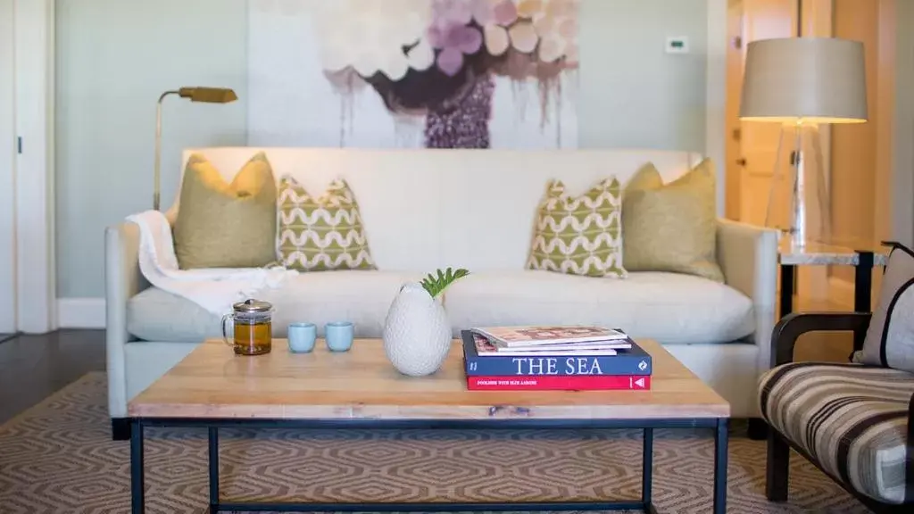 Seating Area in The Island House