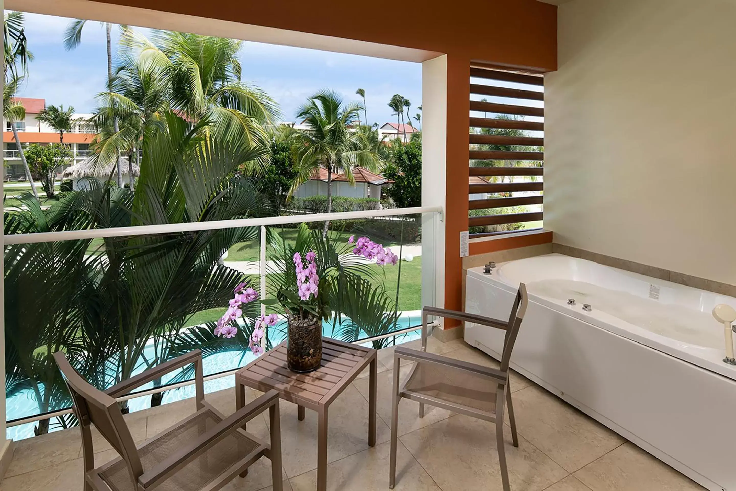 Garden view in Breathless Punta Cana Resort & Spa - Adults Only