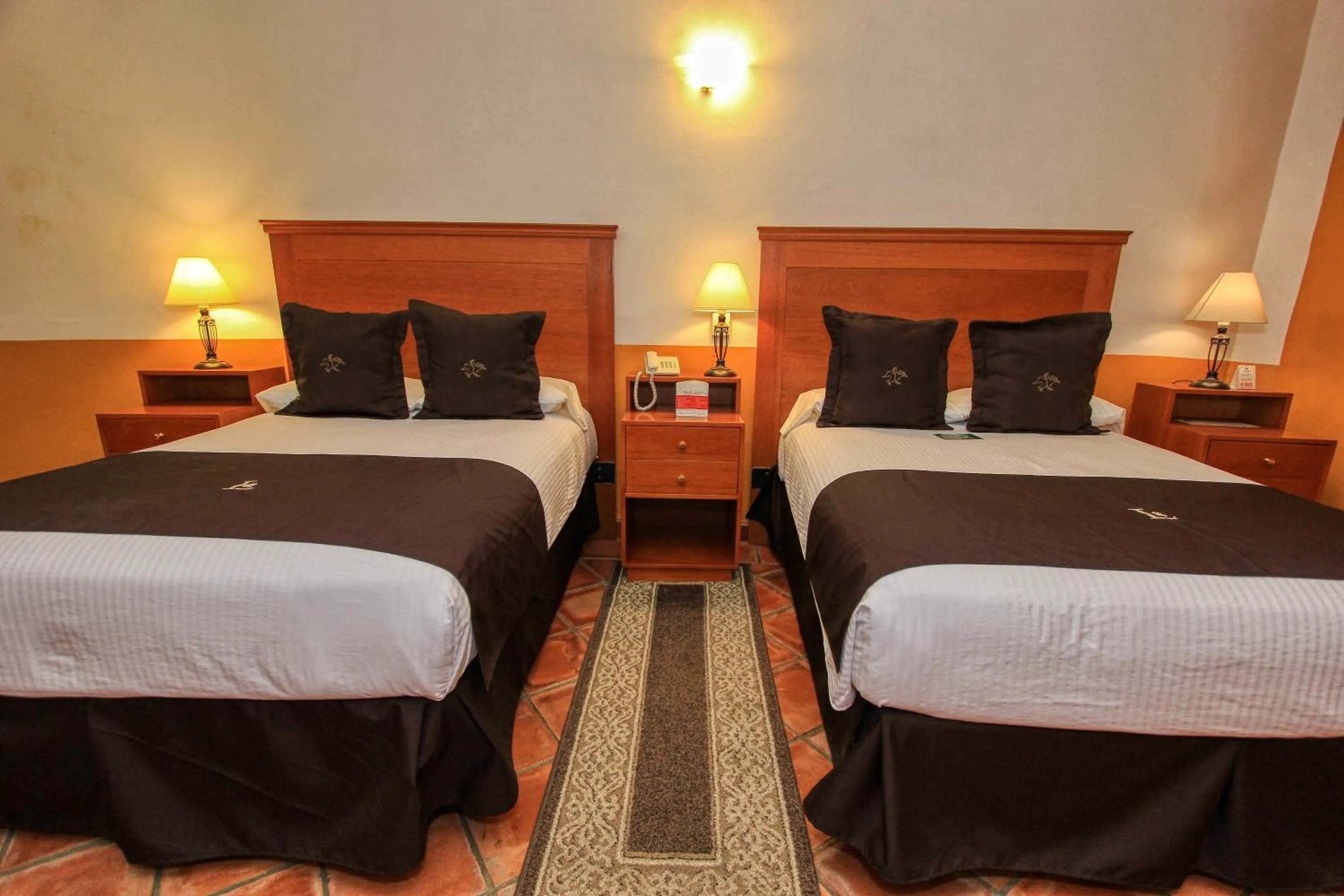 Decorative detail, Bed in La Casona de Don Lucas