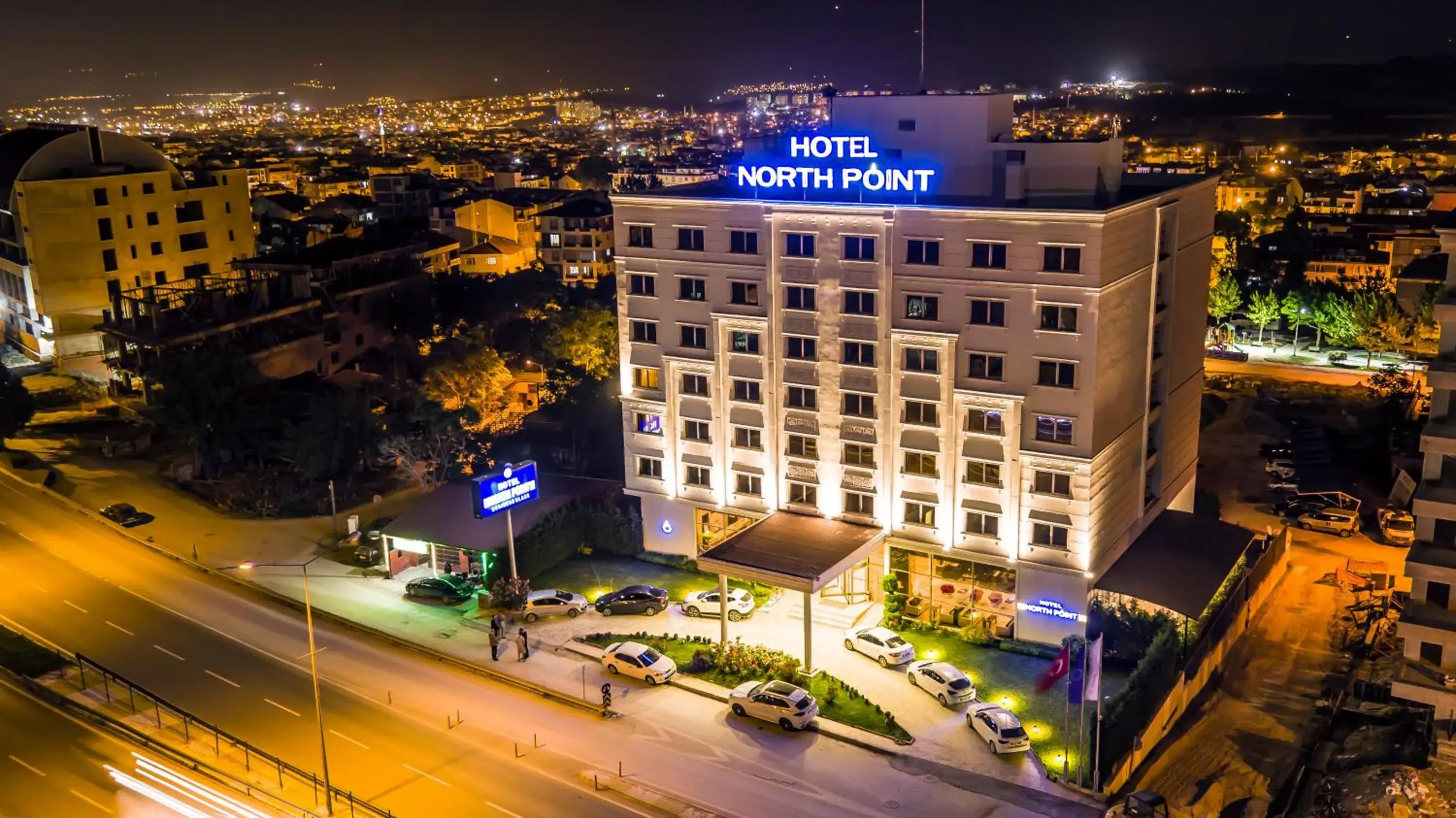 Bird's eye view in North Point Hotel Denizli