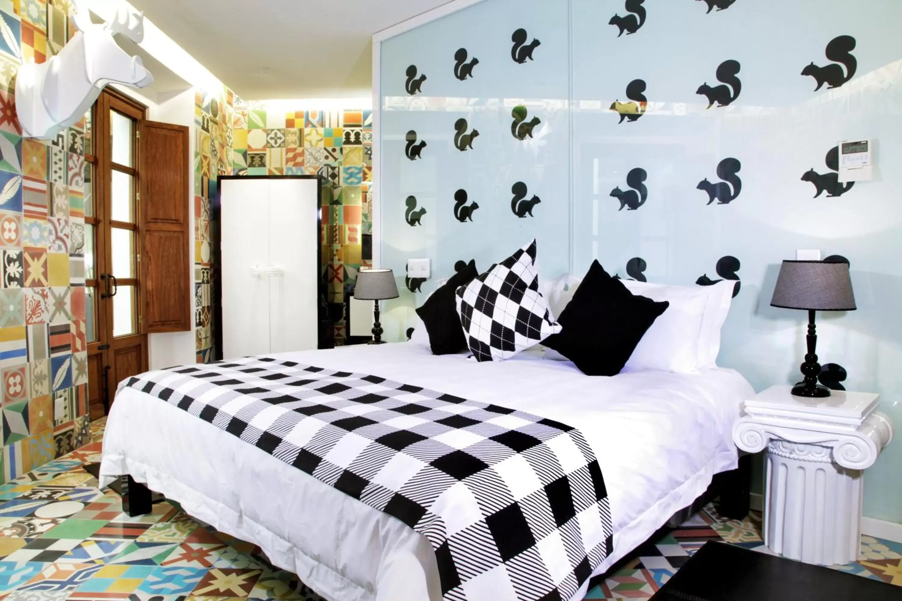 Bedroom, Bed in Del Carmen Concept Hotel Boutique by Chai