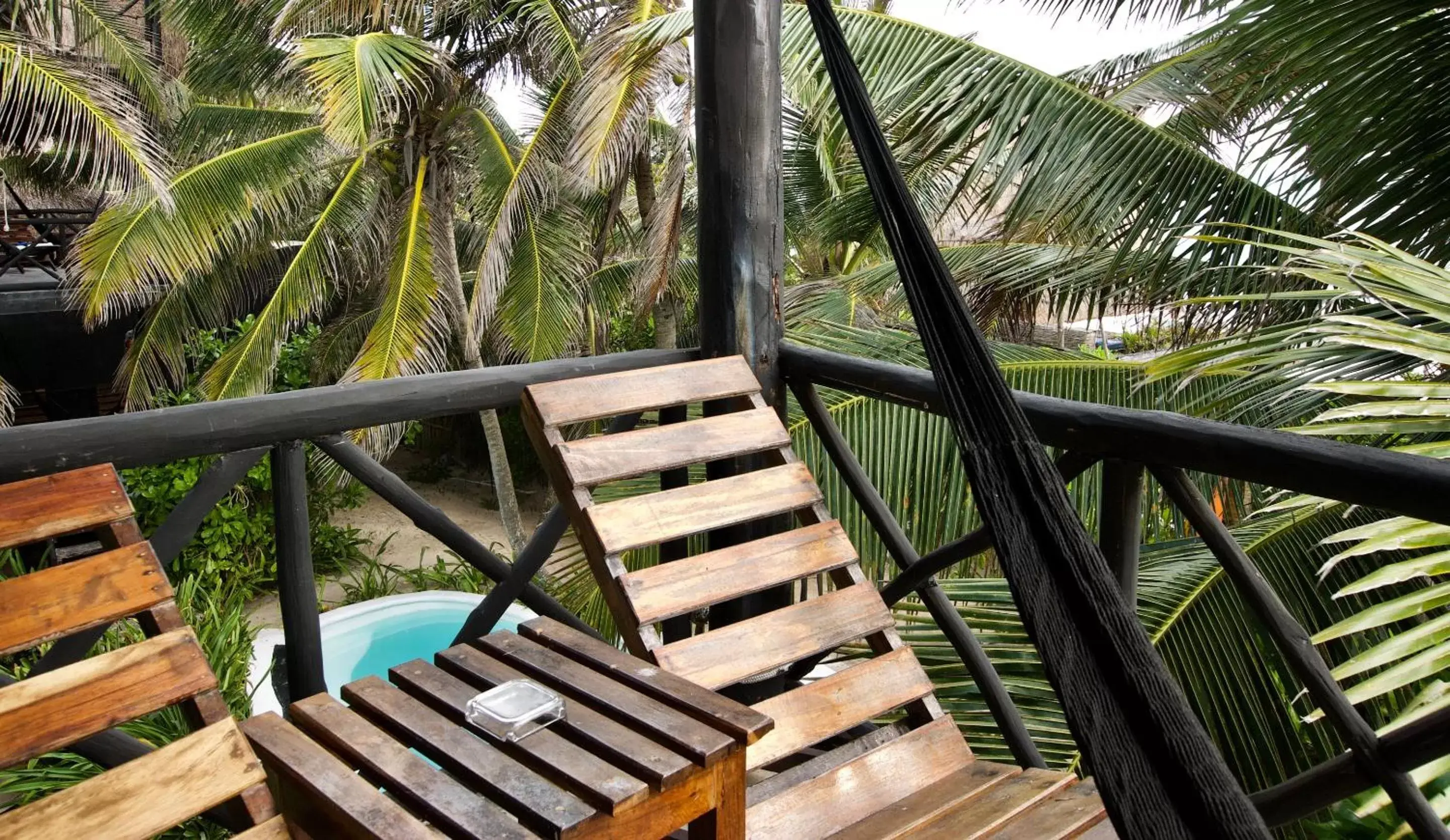 Balcony/Terrace, Pool View in Hotel Zulum