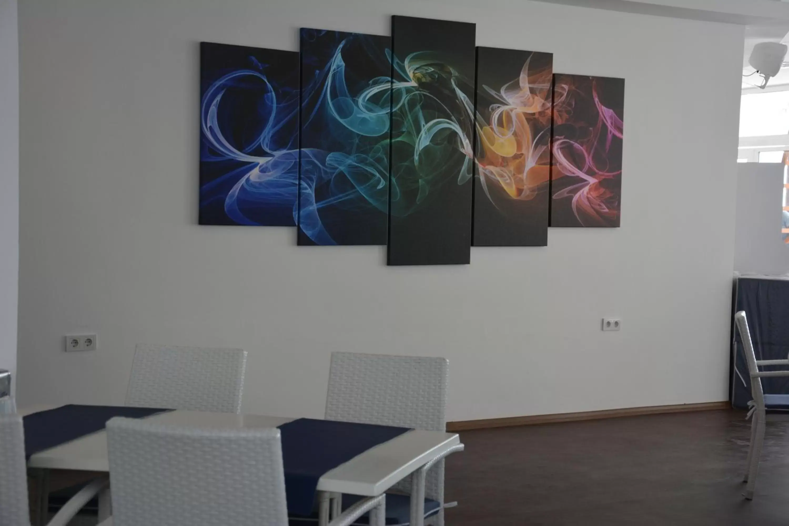 Decorative detail, Dining Area in Asena Hotel