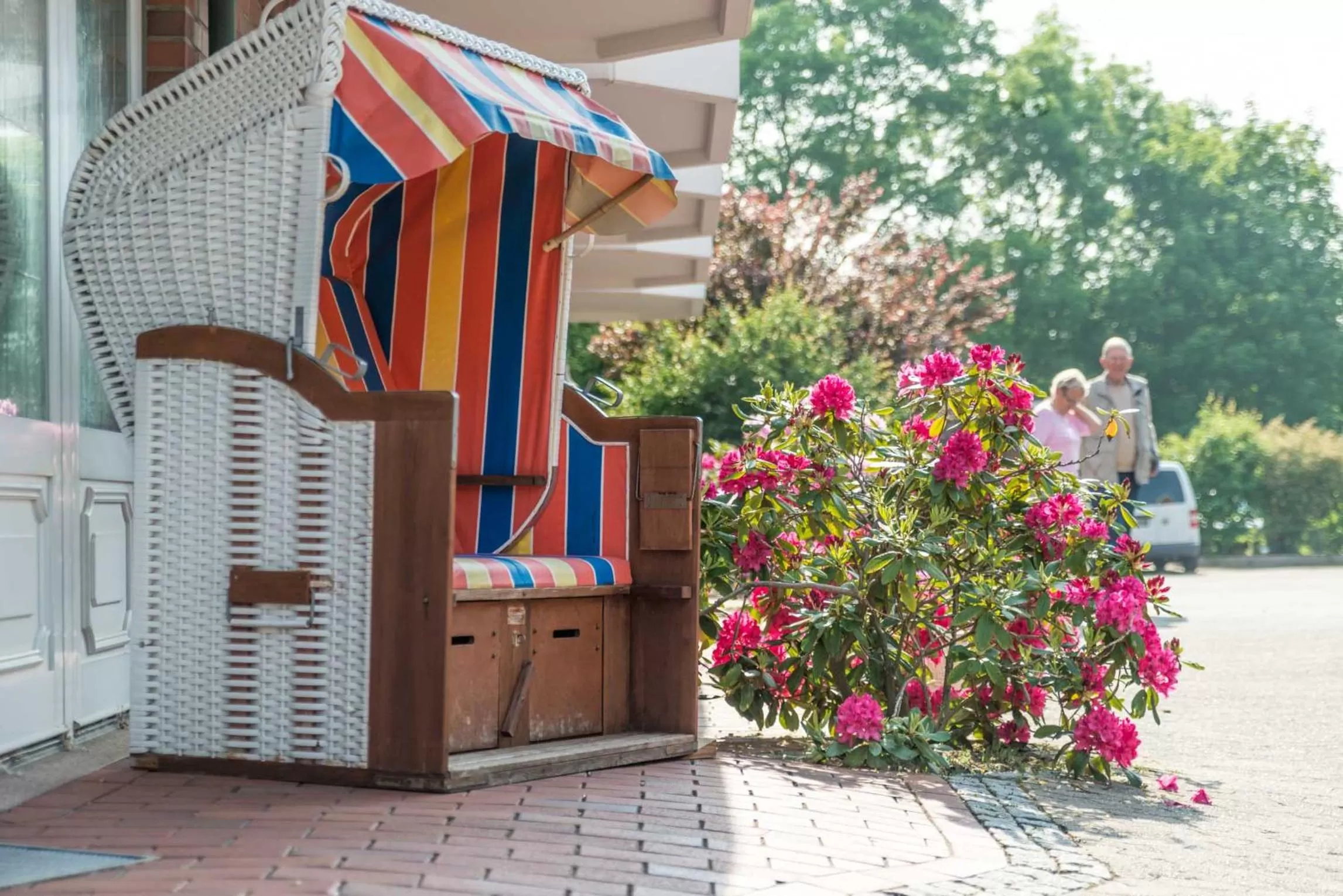 Garden in Landhaus Braband