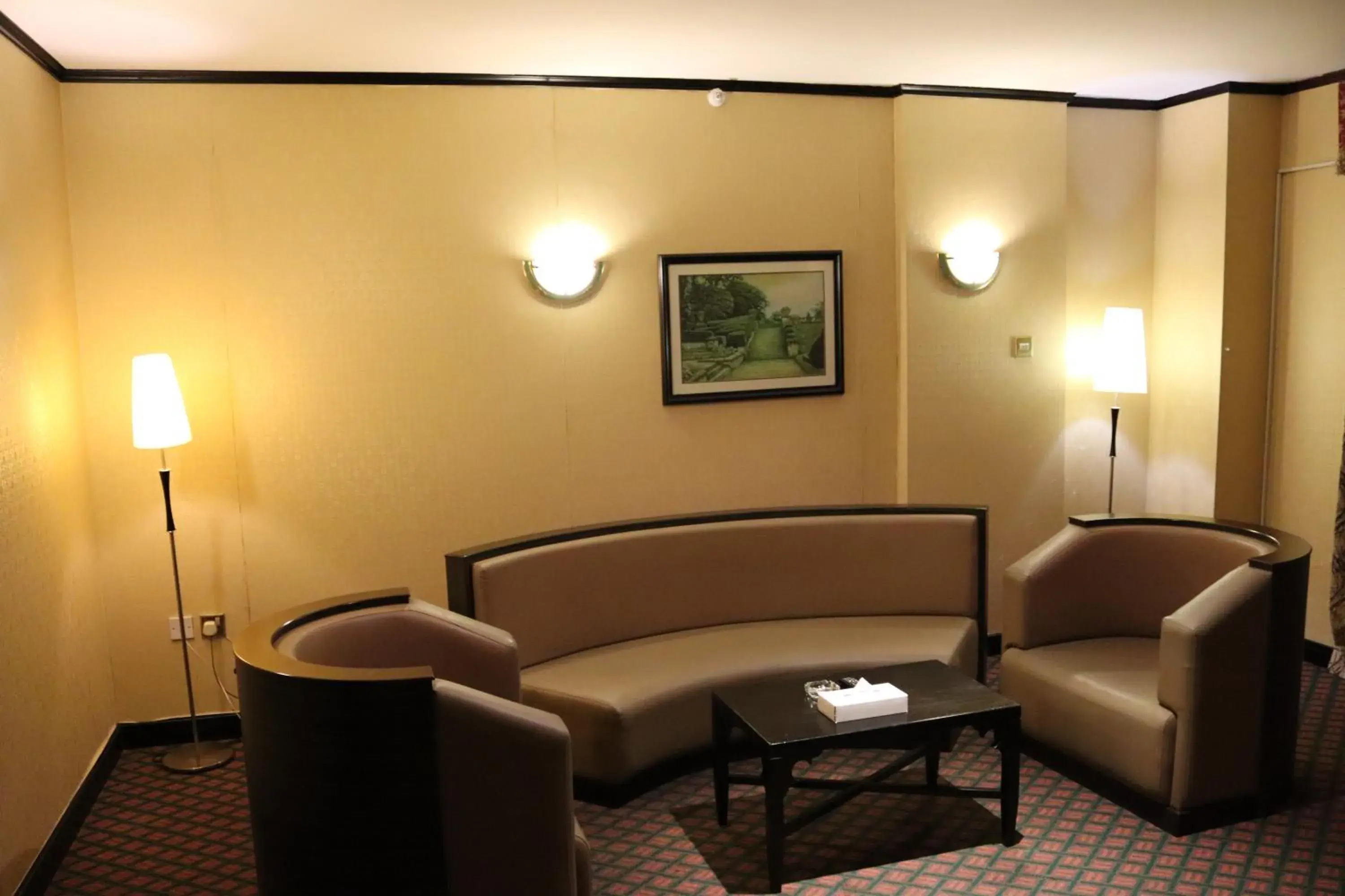 Seating Area in GSS Palace Hotel
