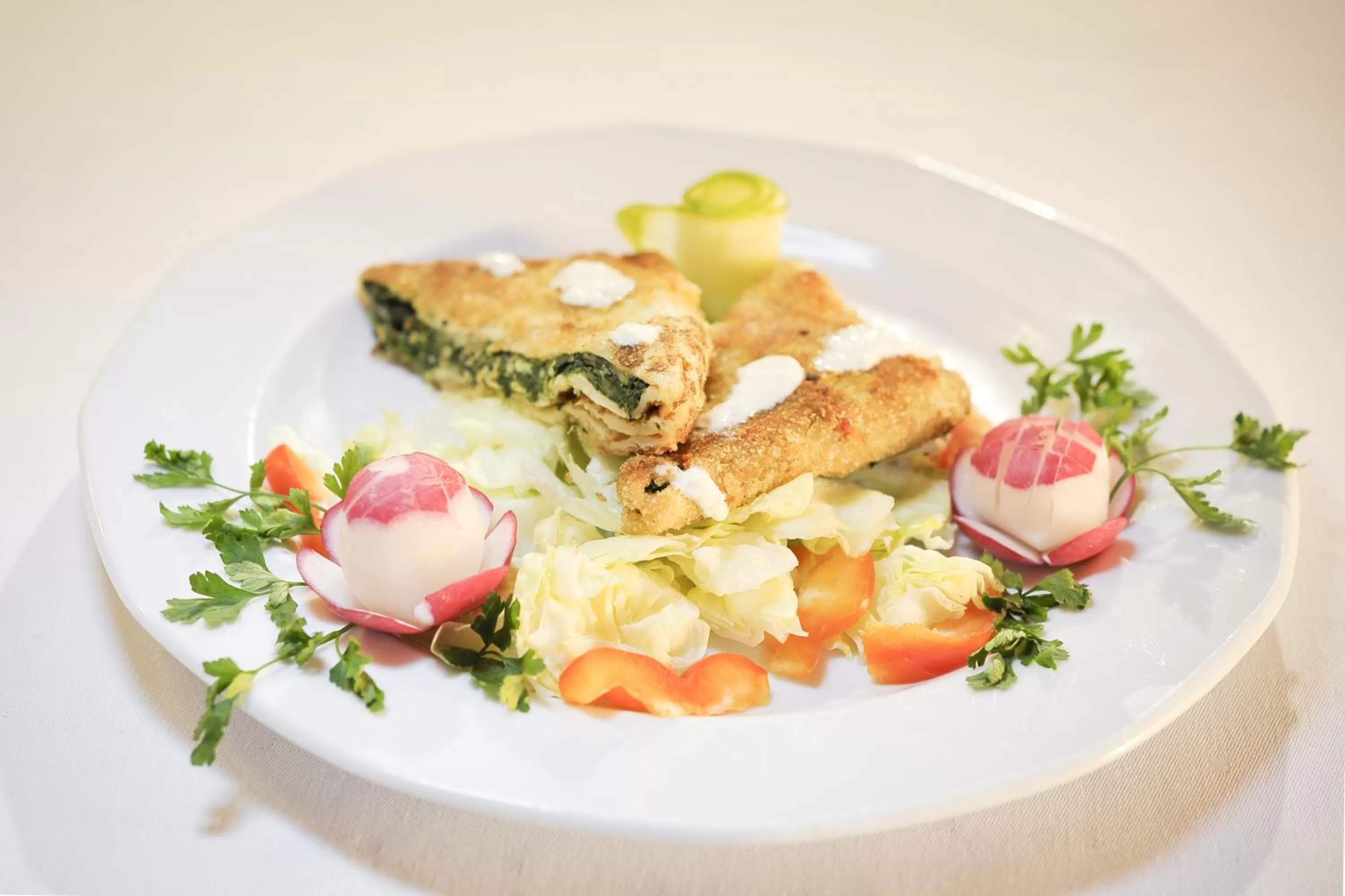 Food close-up in Hotel Mir-Jan SPA