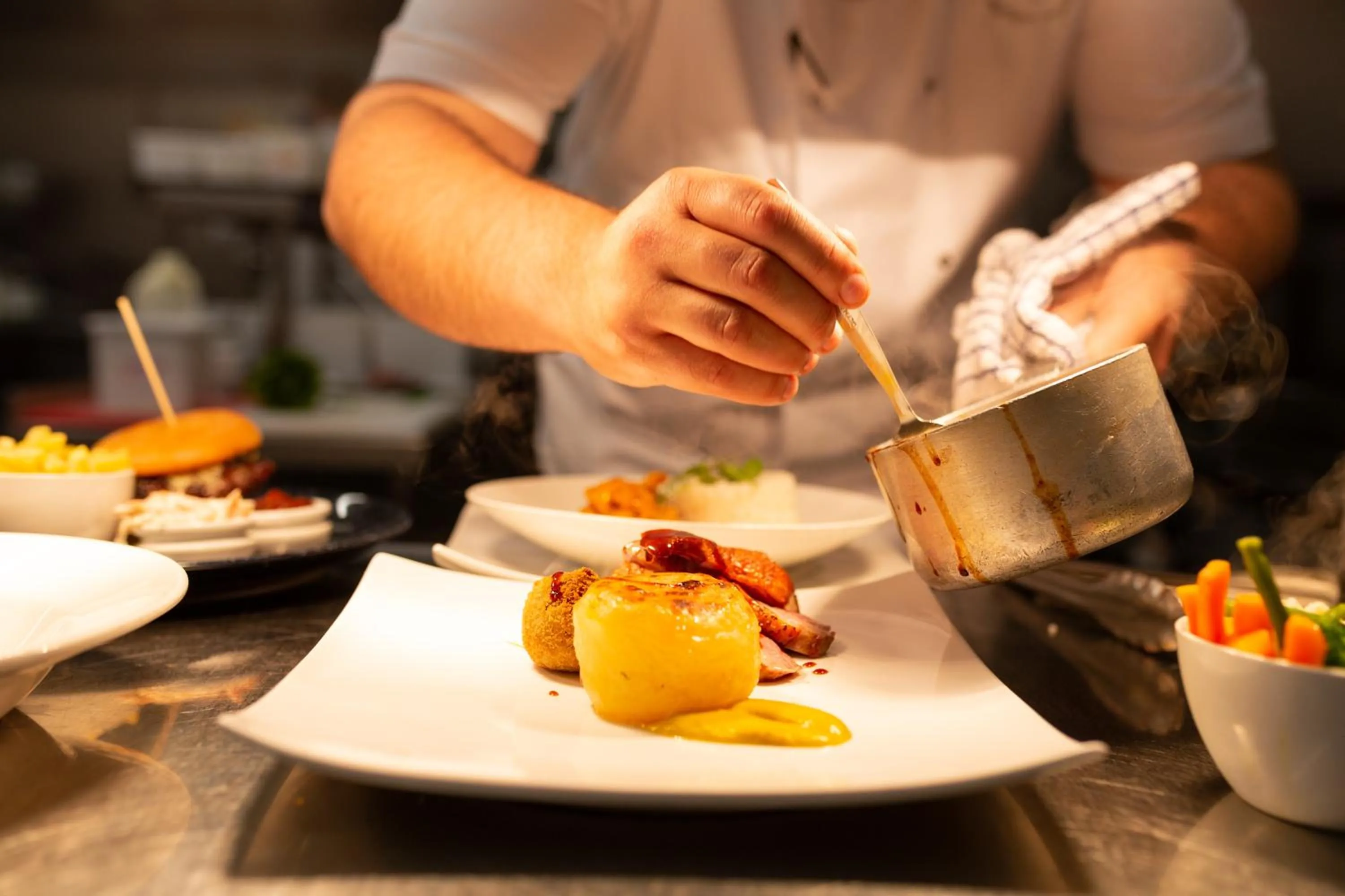 Food in Rufford Arms Hotel