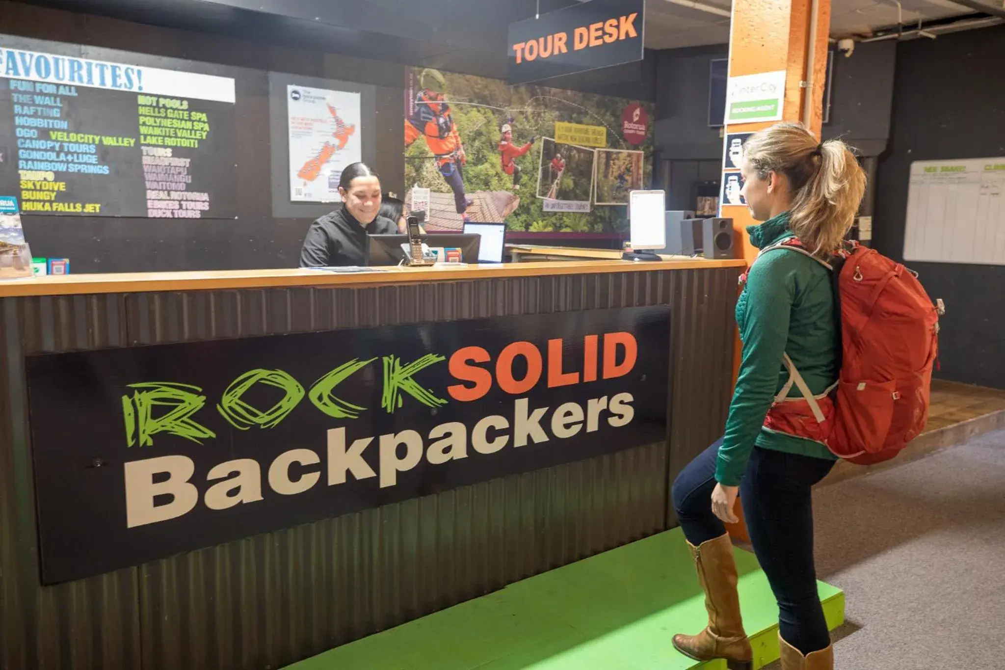 Staff in Rock Solid Backpackers