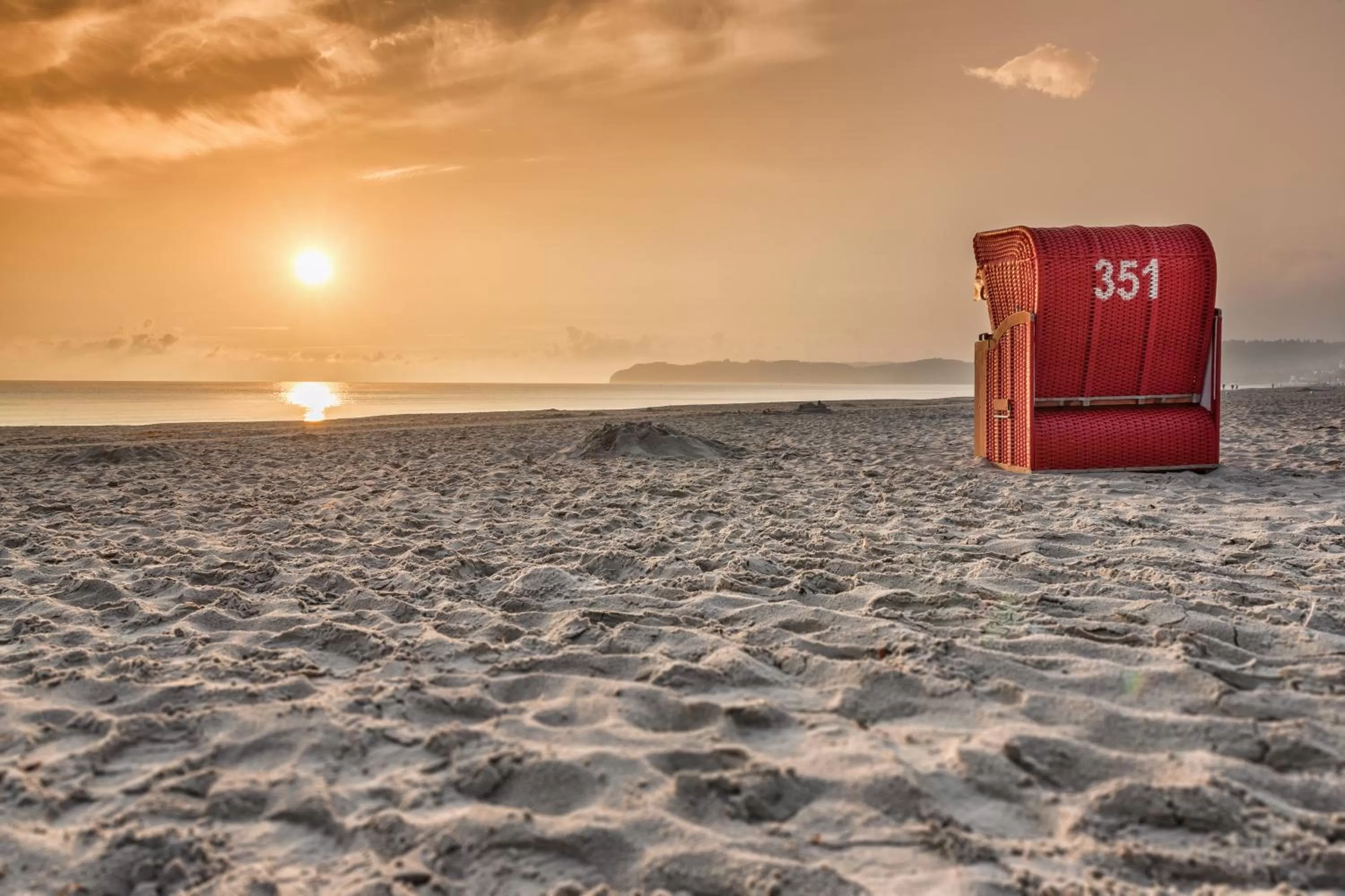 Beach in Strandhaus Belvedere