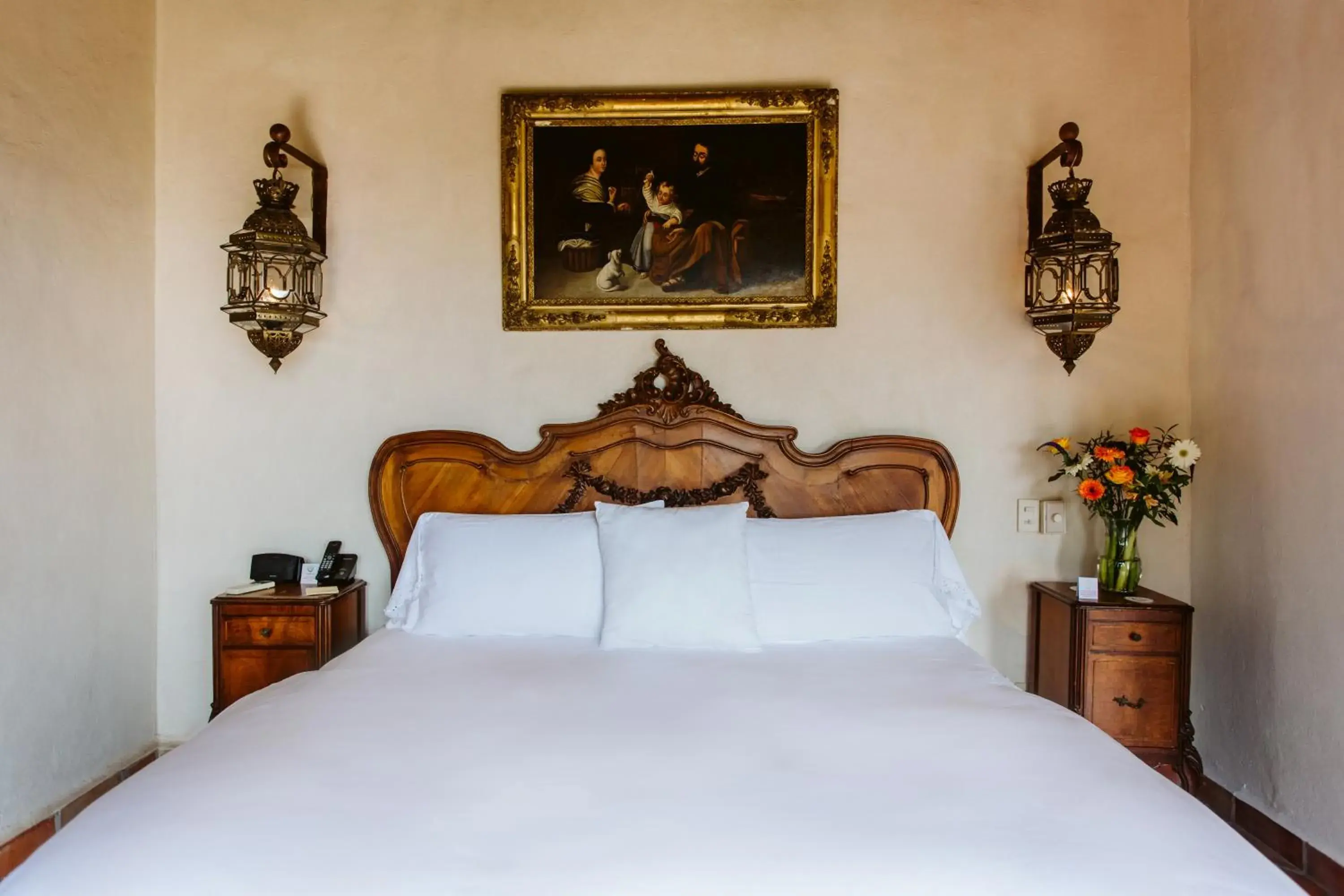 Bedroom, Bed in Hacienda San Angel