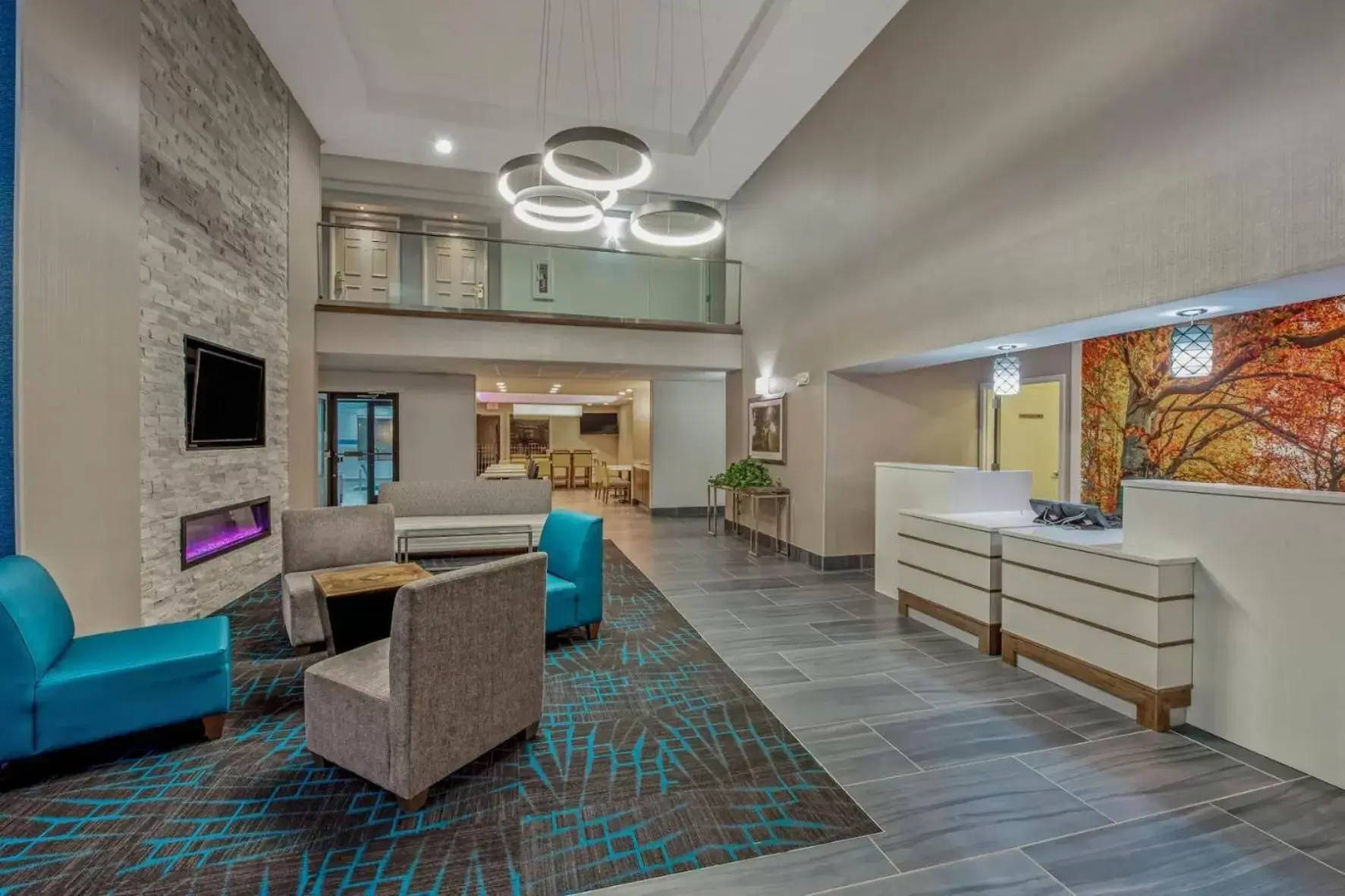 Lobby/Reception in Comfort Inn & Suites Tipp City - I-75