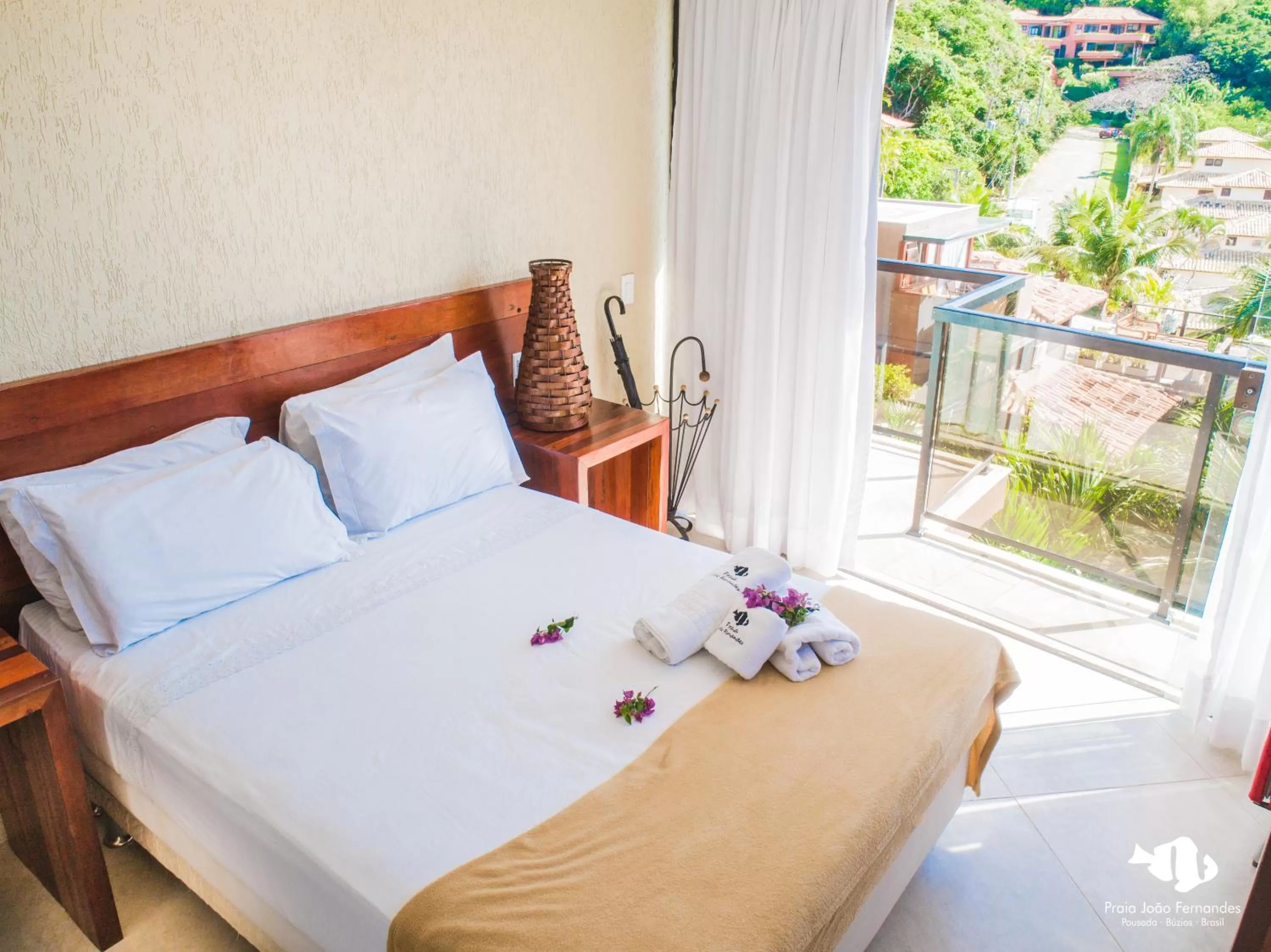 Photo of the whole room, Bed in Pousada Praia João Fernandes