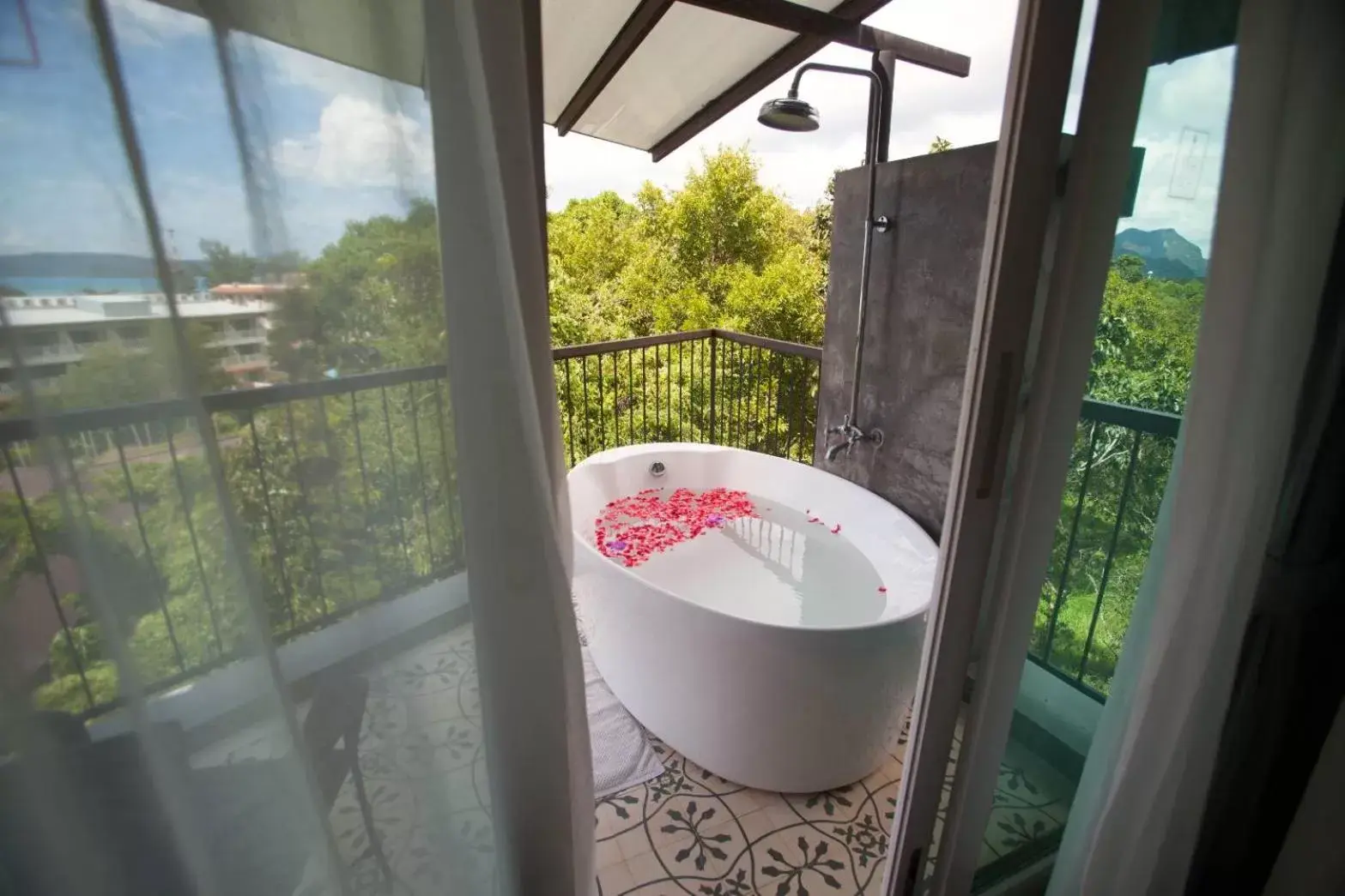 Balcony/Terrace in Red Ginger Chic Resort - SHA Extra Plus