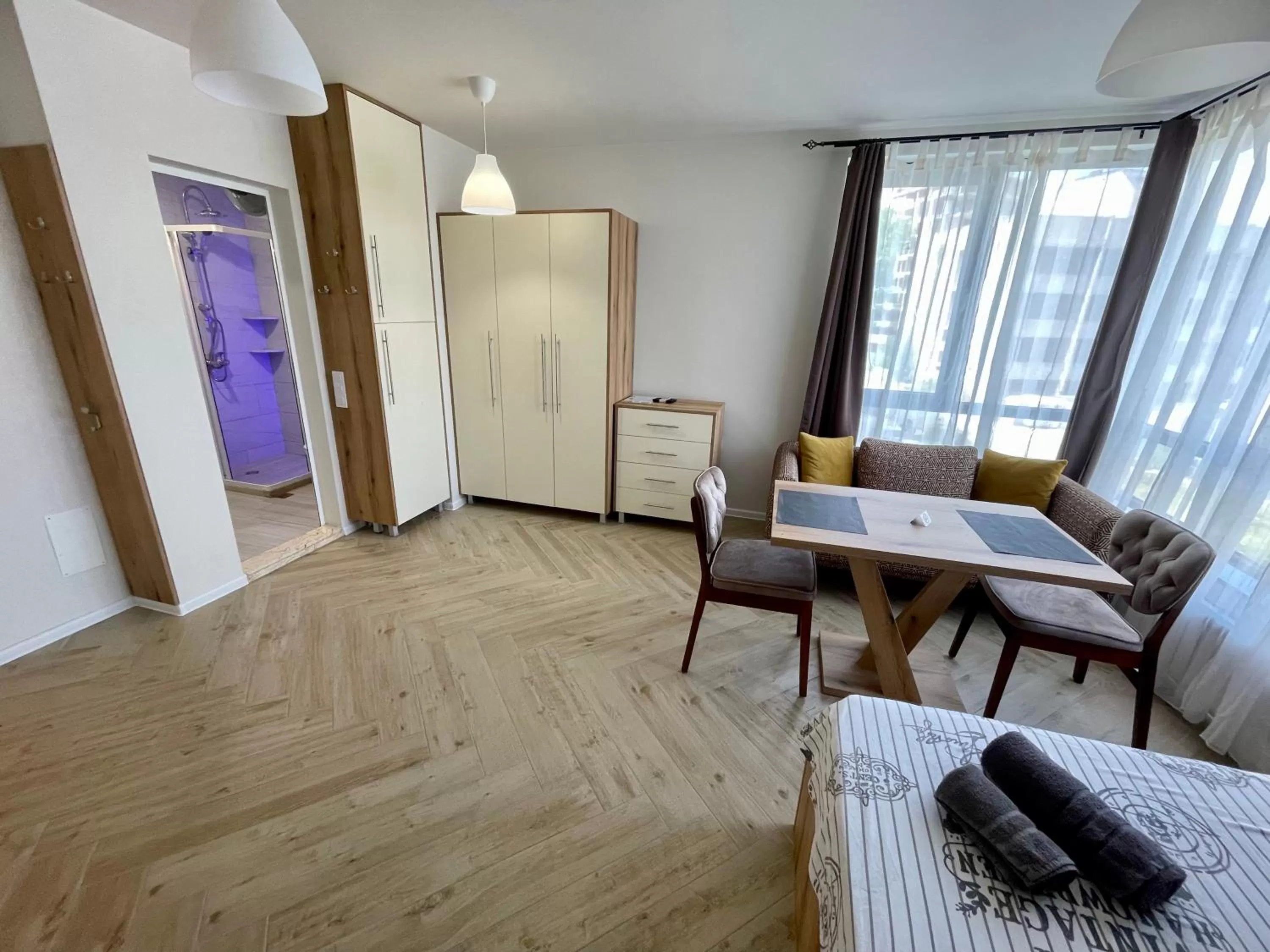 Seating Area in WOW Apartments