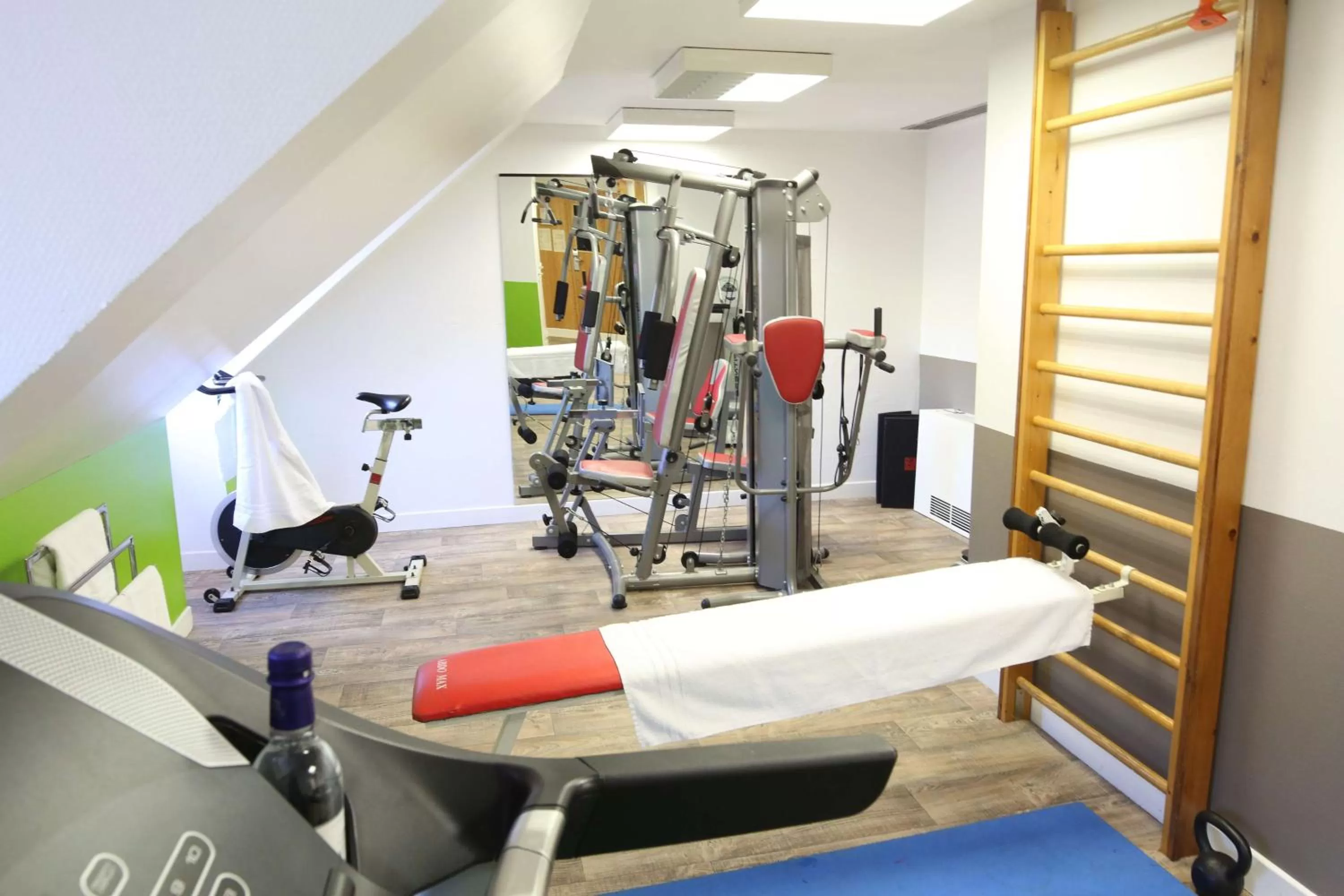 Fitness centre/facilities in Best Western Le Pont d'Or