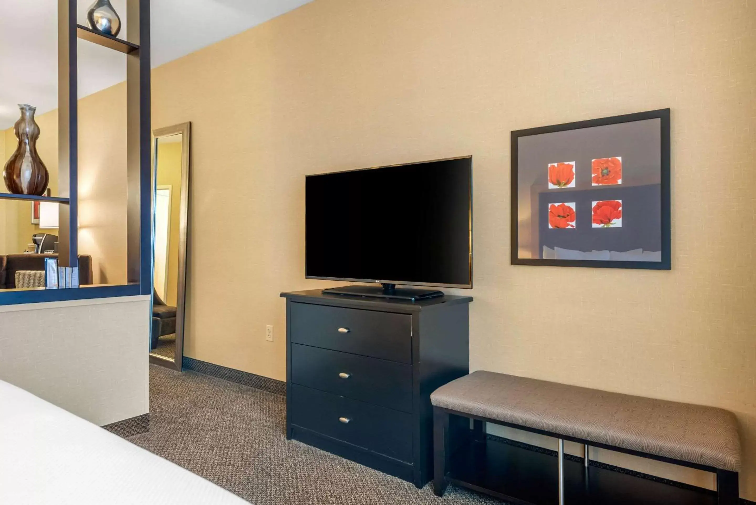 Photo of the whole room, TV/Entertainment Center in Cambria Hotel Akron - Canton Airport