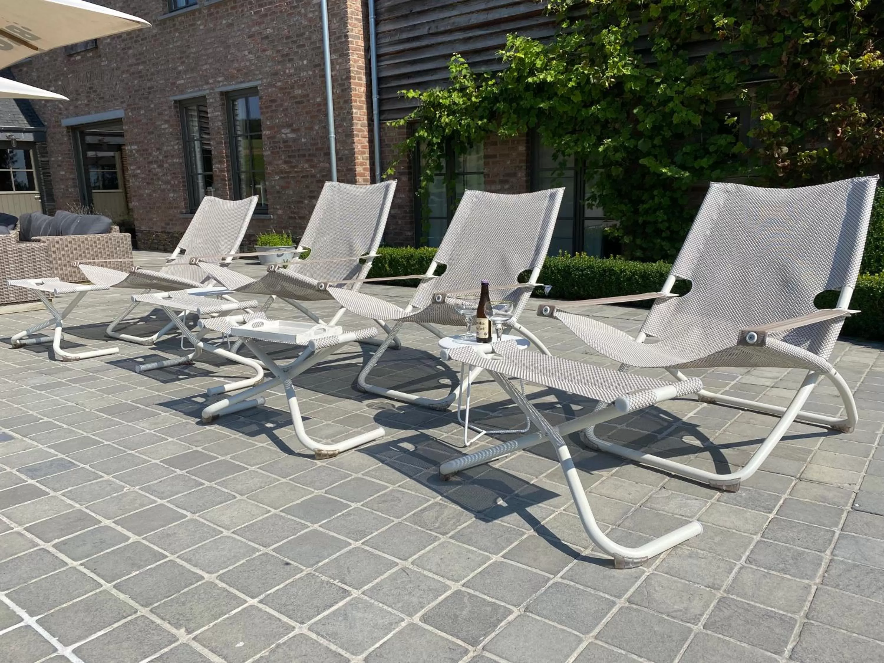 Balcony/Terrace in B&B Le Briquemont