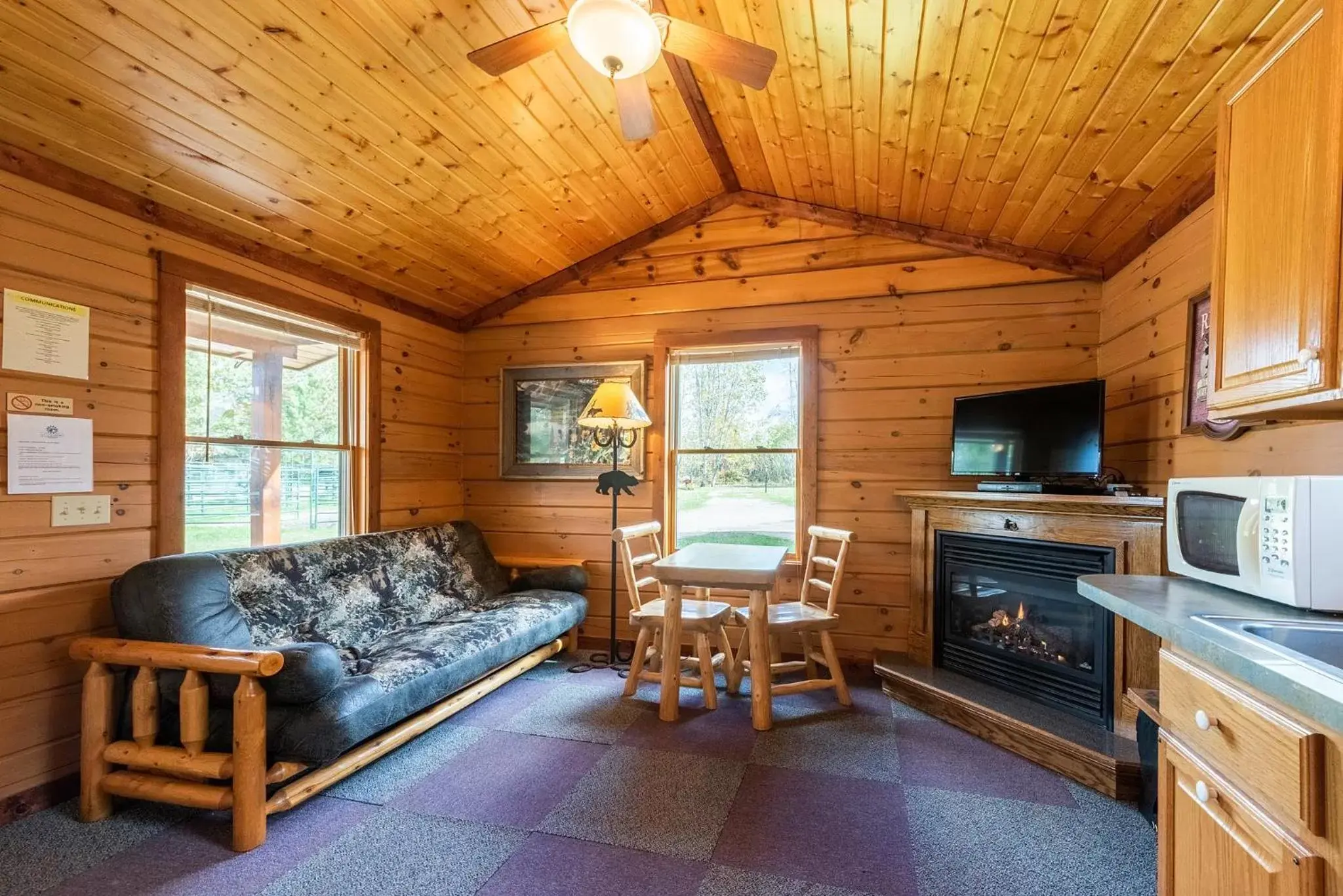 Living room, Seating Area in Spur of the Moment Ranch