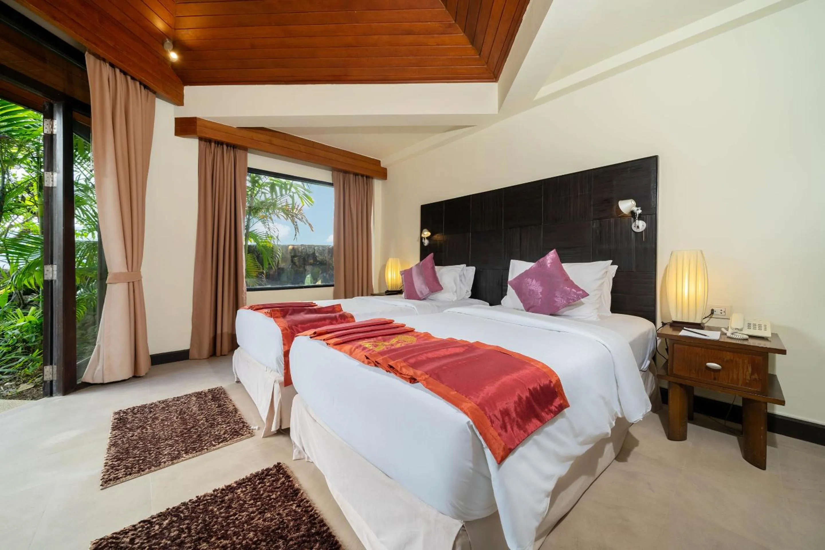 Bedroom, Bed in IndoChine Resort and Villas
