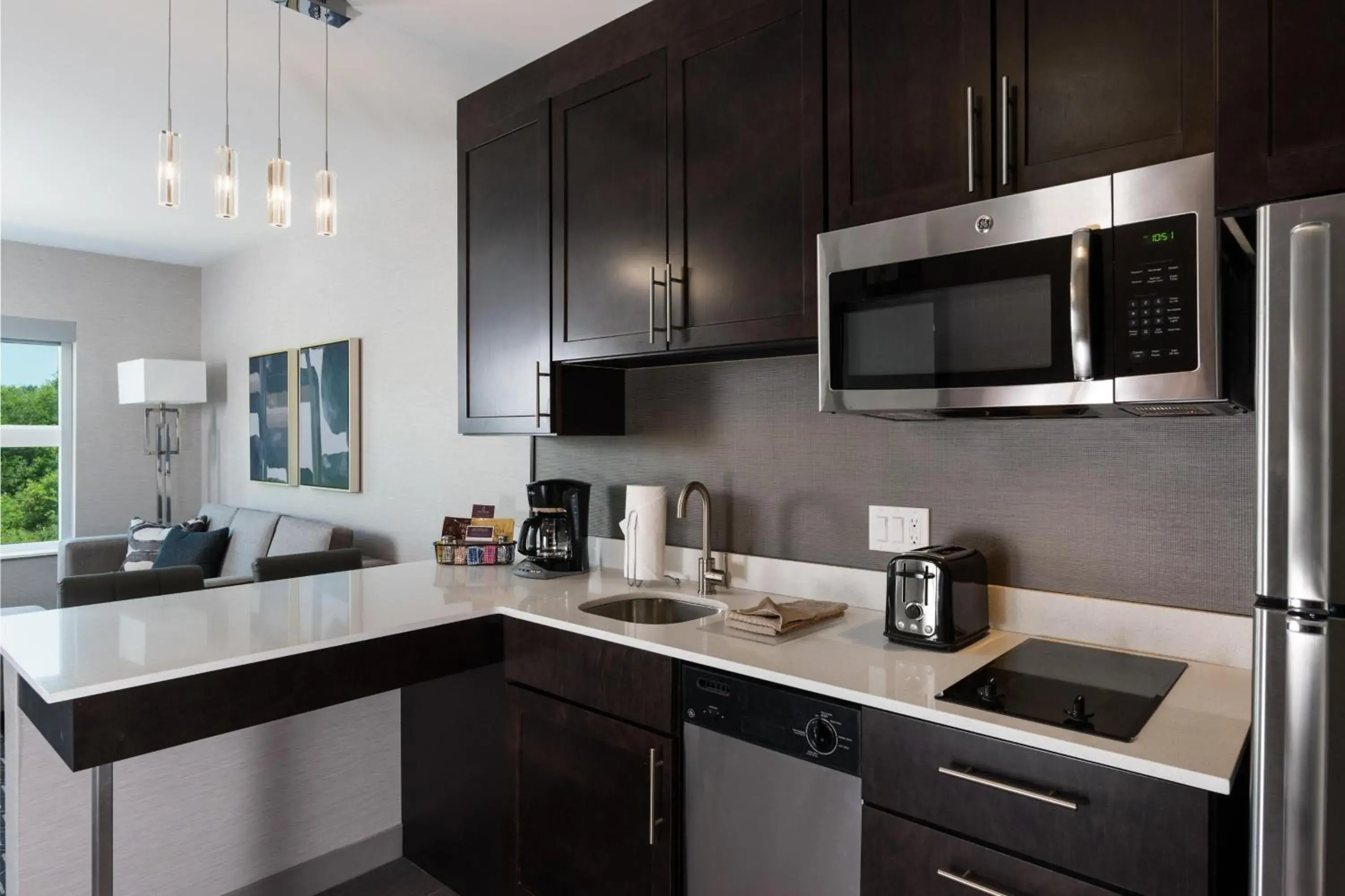 Kitchen or kitchenette, Kitchen/Kitchenette in Residence Inn by Marriott Denver Aurora